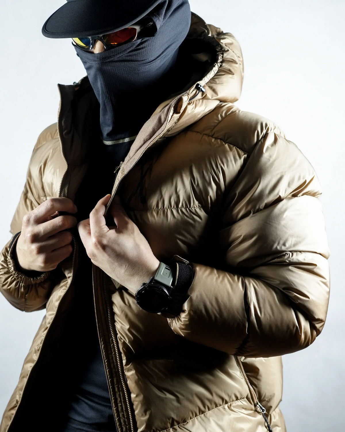 CAYL nj/ Down Jacket / Brown - Wild Camping
