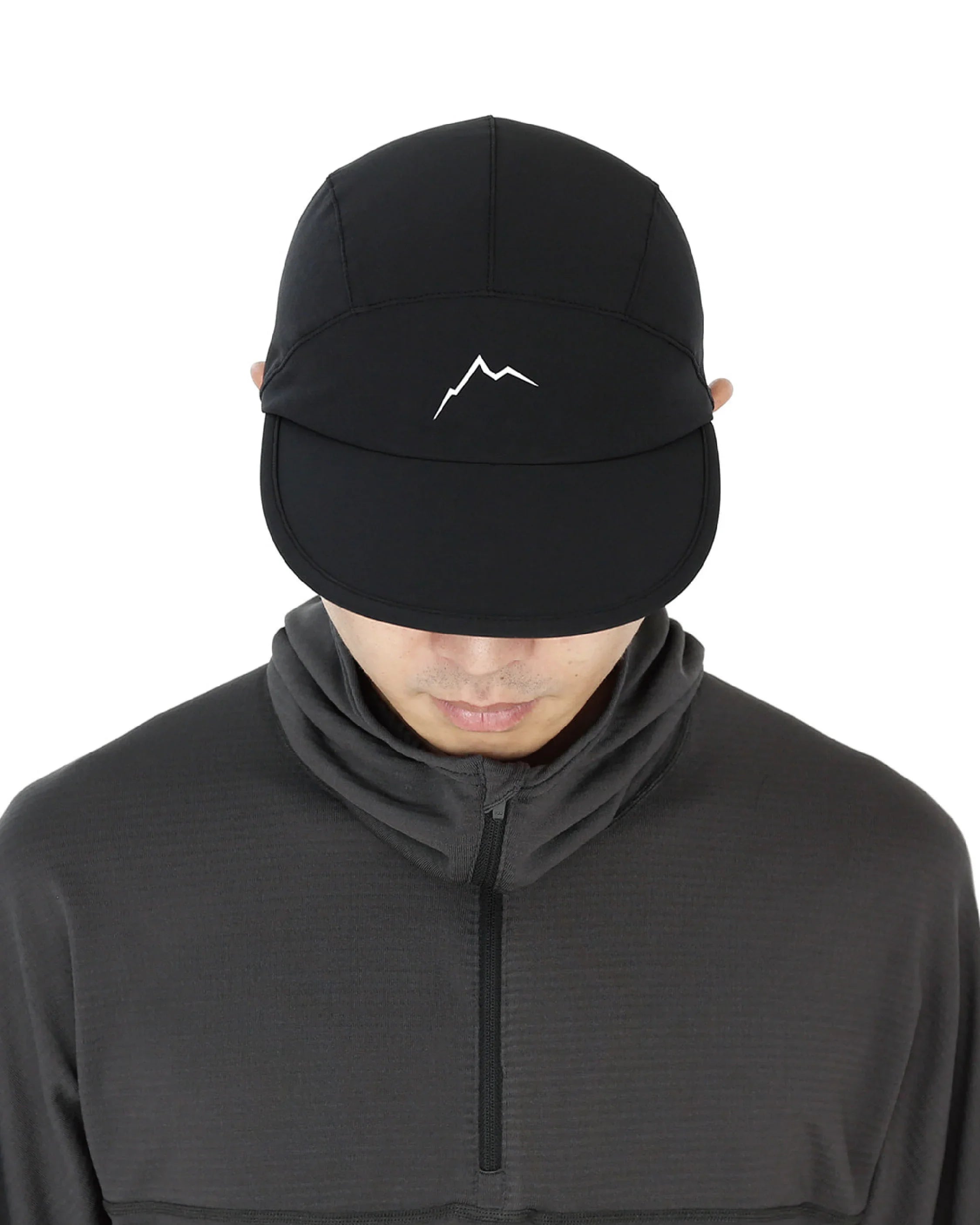 CAYL EQ 5 Panel Cap / Black - Wild Camping