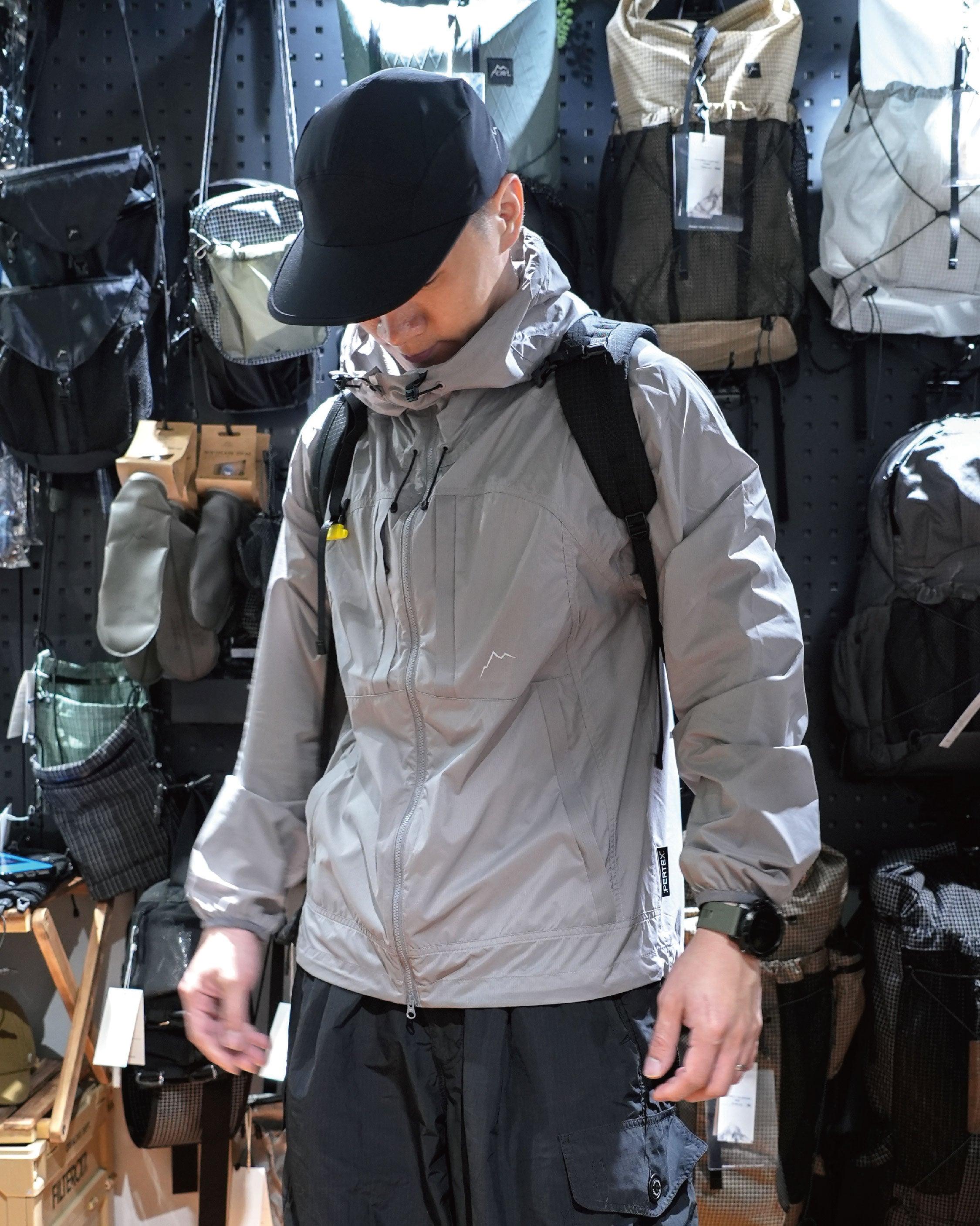 CAYL Pertex Wind Jacket / Grey - Wild Camping