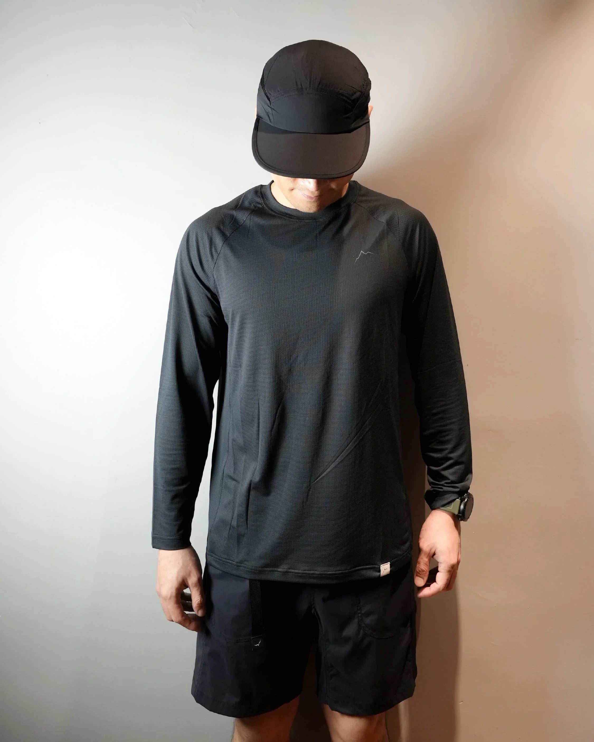 CAYL Logo Air Long Sleeve / Black - Wild Camping