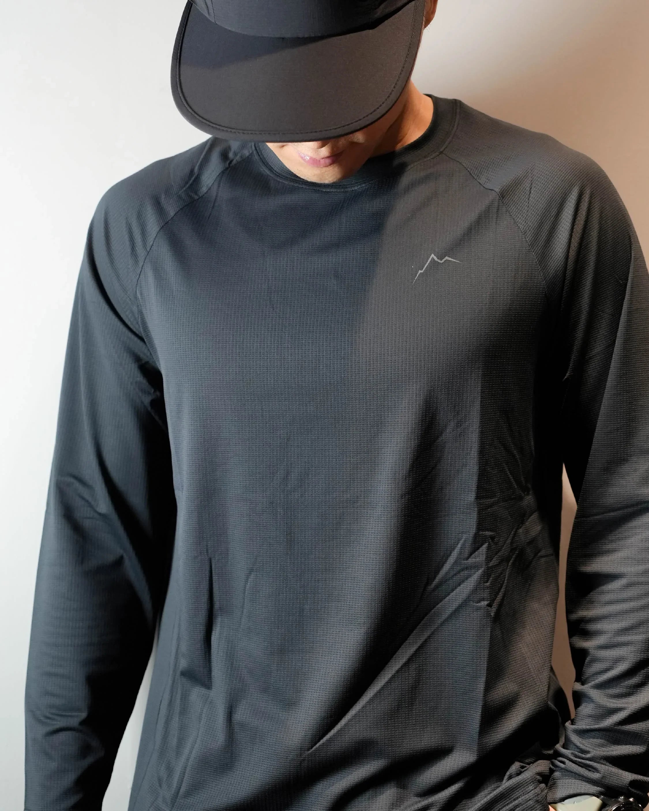CAYL Logo Air Long Sleeve / Black - Wild Camping
