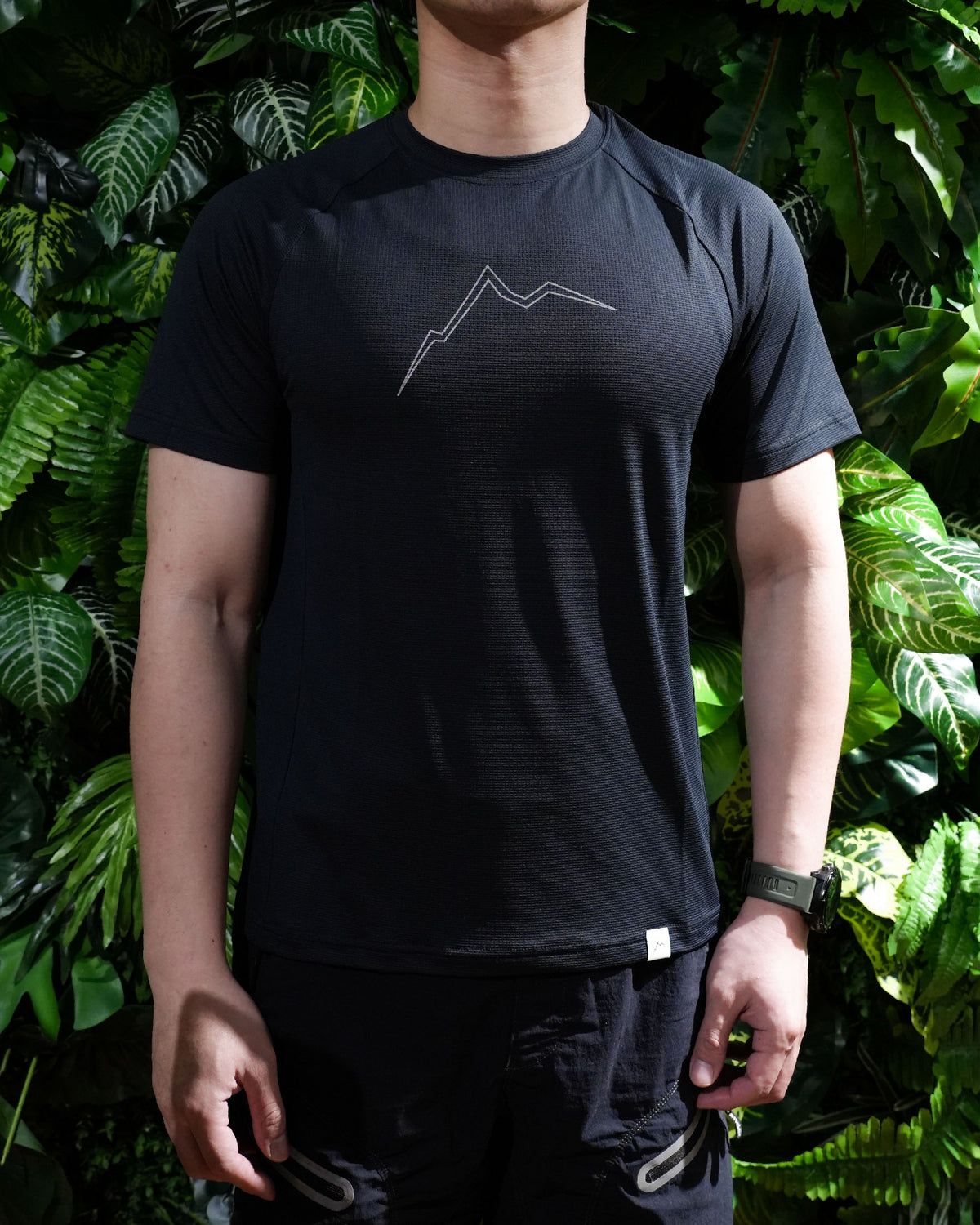 CAYL Reflect Logo Air Short Sleeve / Black - Wild Camping