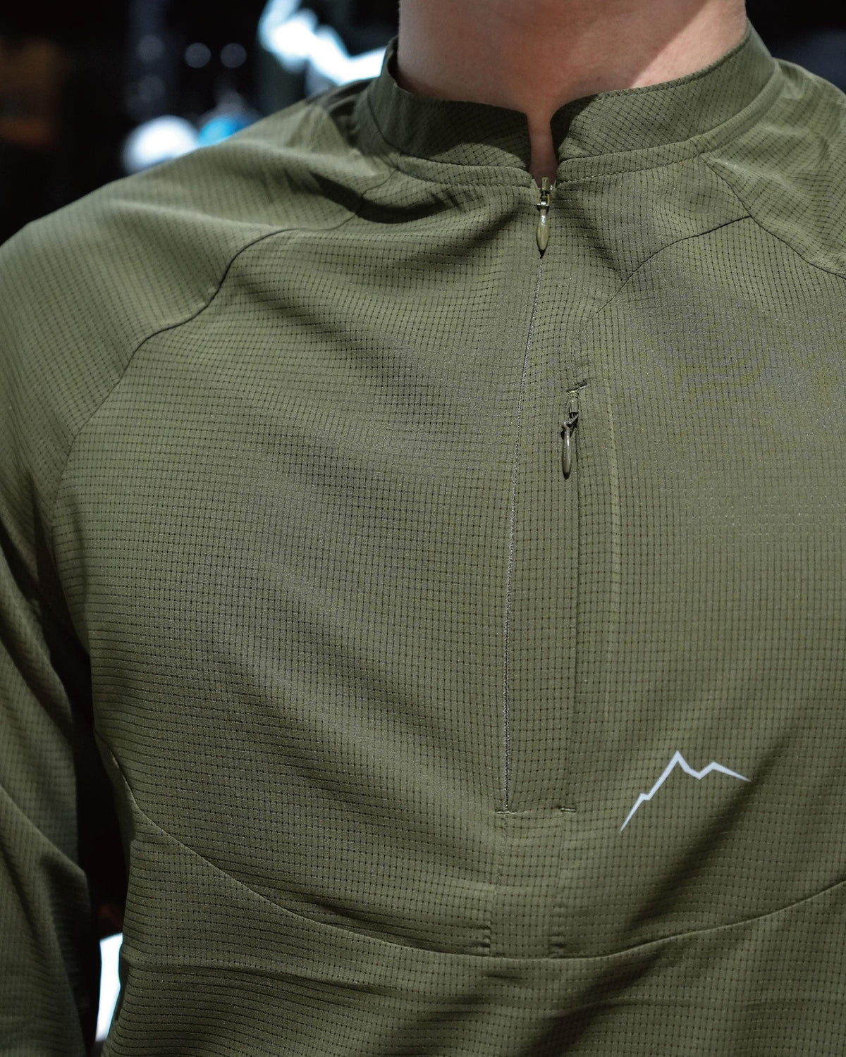 CAYL Light Flow Half Zip / Brown Khaki - Wild Camping