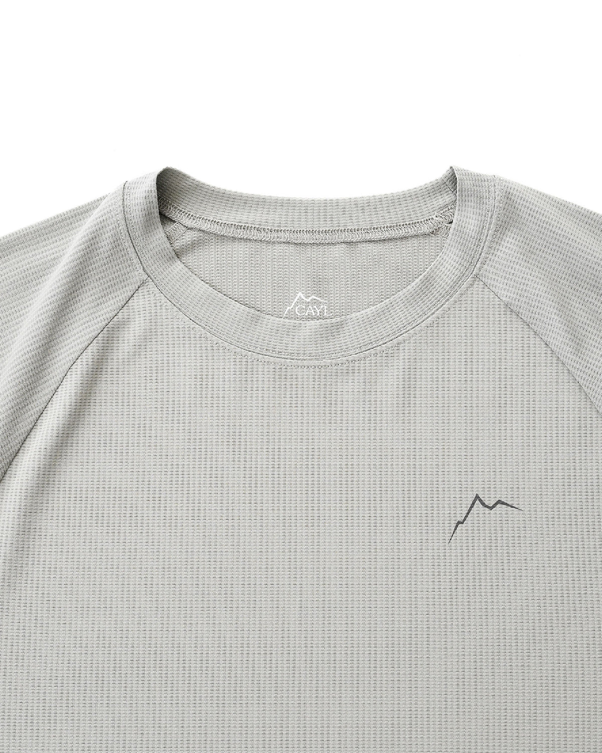 CAYL Logo Air Short Sleeve / Light Grey - Wild Camping