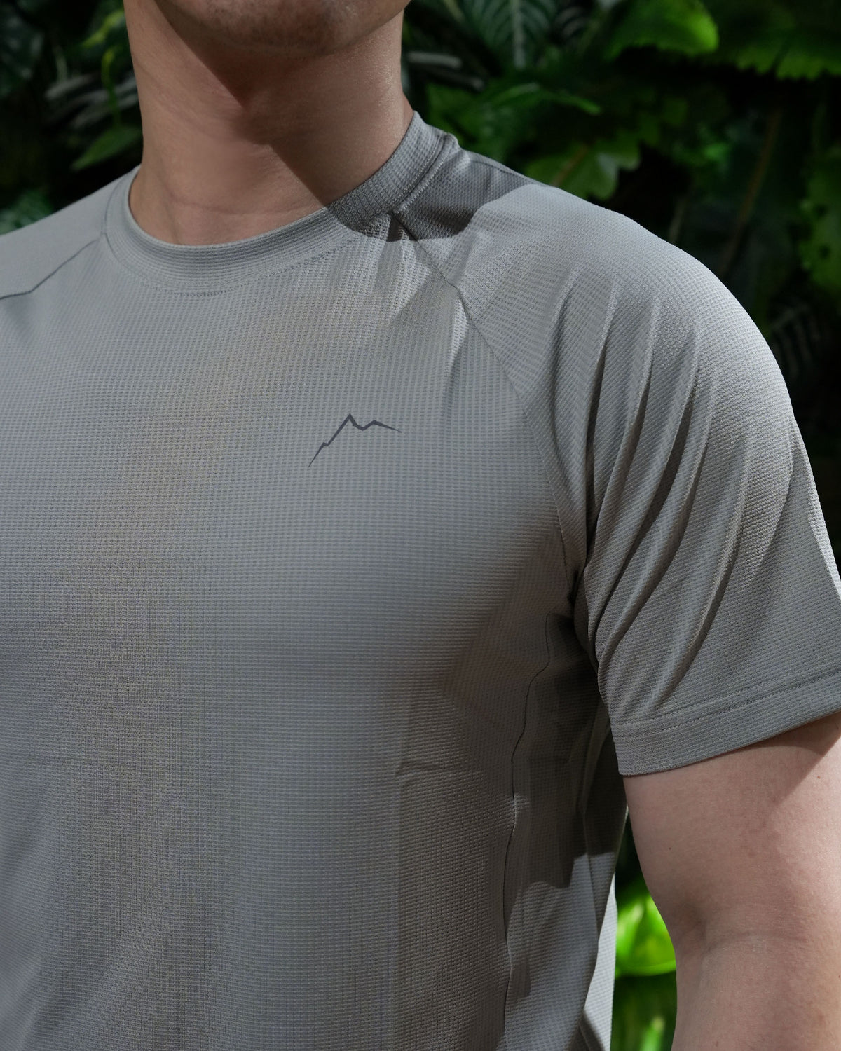 CAYL Logo Air Short Sleeve / Light Grey - Wild Camping