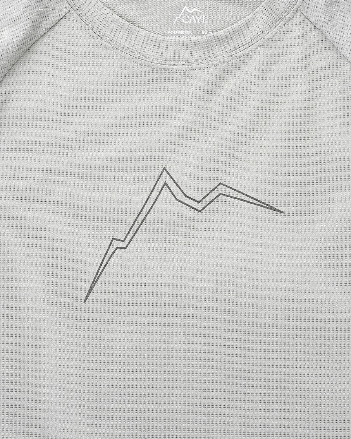 CAYL Reflect Logo Air Short Sleeve / Light Grey - Wild Camping