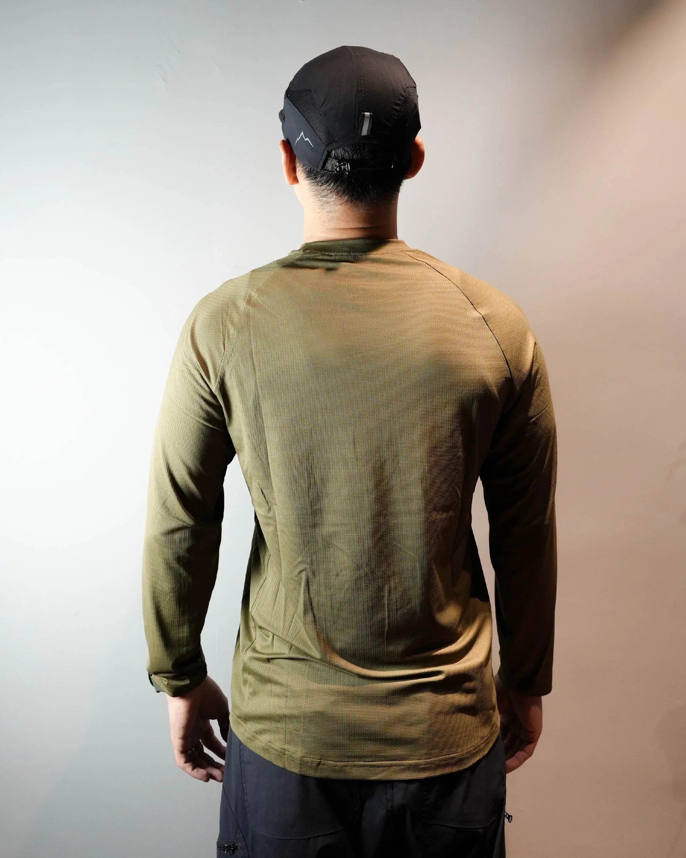 CAYL Logo Air Long Sleeve / Olive - Wild Camping