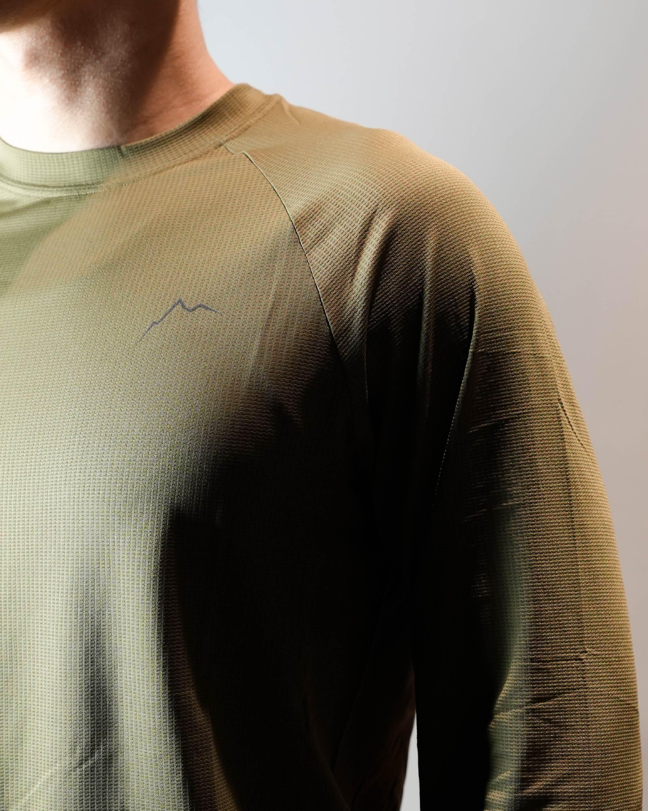 CAYL Logo Air Long Sleeve / Olive - Wild Camping