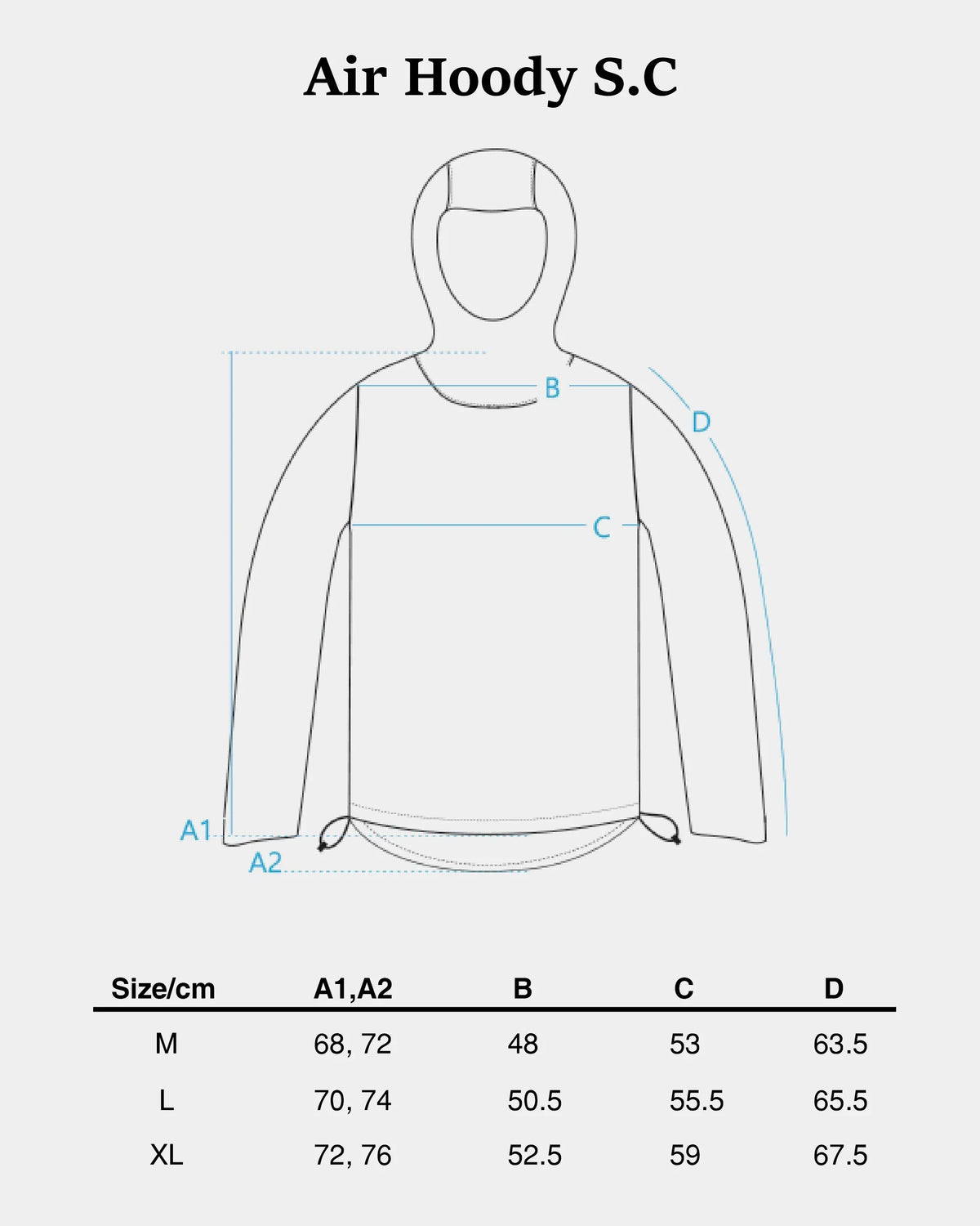 CAYL Air Hoody S.C / Black - Wild Camping