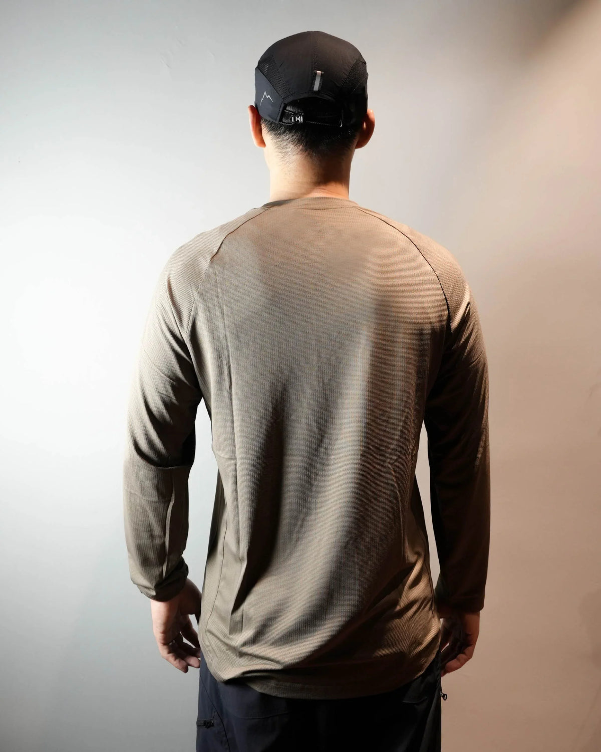 CAYL Logo Air Long Sleeve / Red Bean - Wild Camping