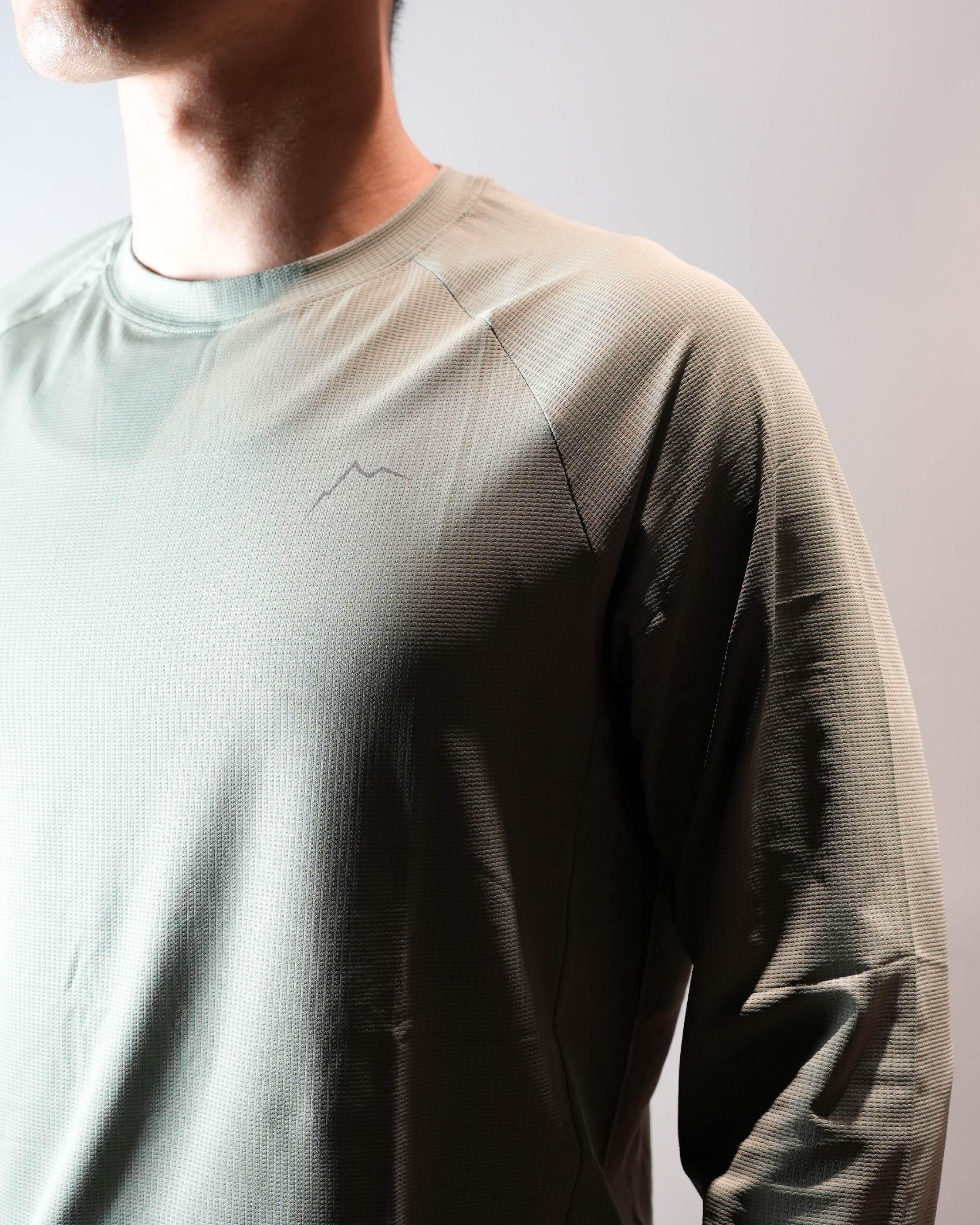 CAYL Logo Air Long Sleeve / Stone - Wild Camping