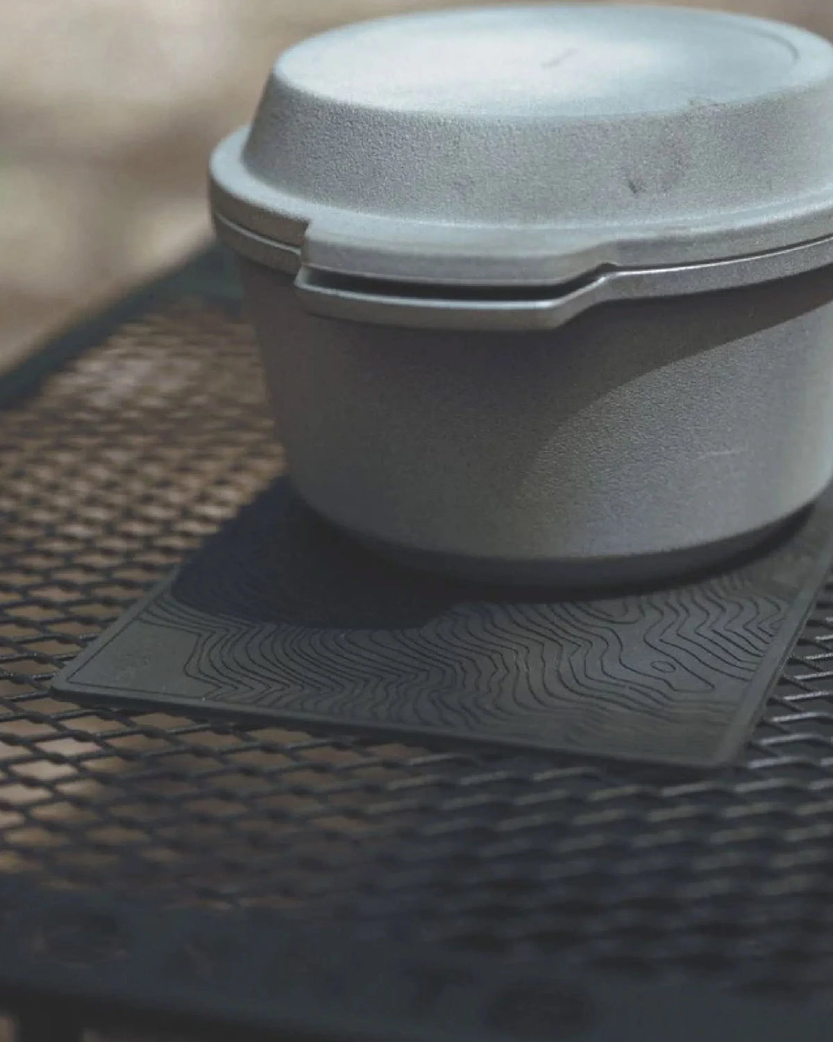 DVERG Topographic Pot Mat - Wild Camping