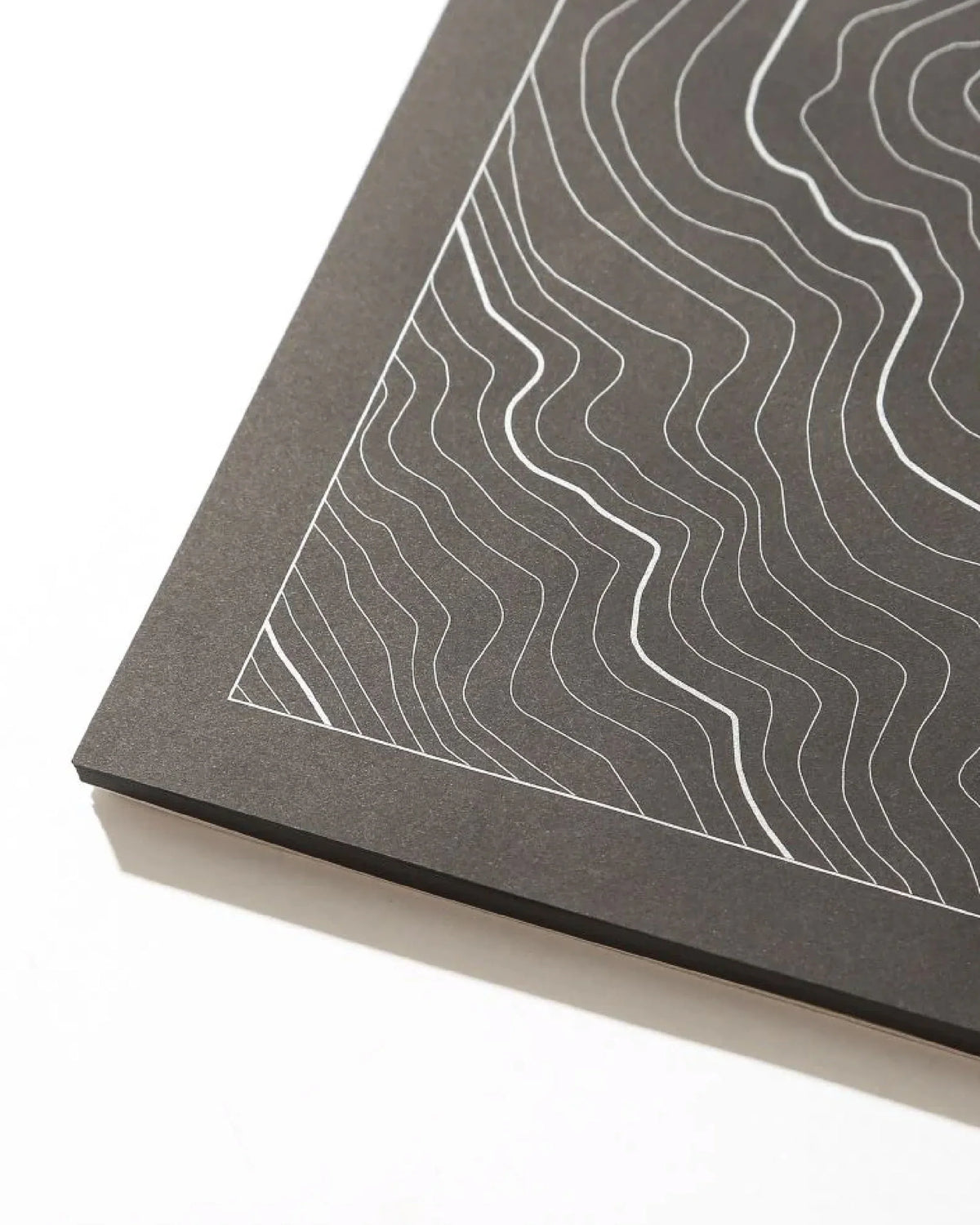 DVERG Topographic Paper Place Mat - Wild Camping