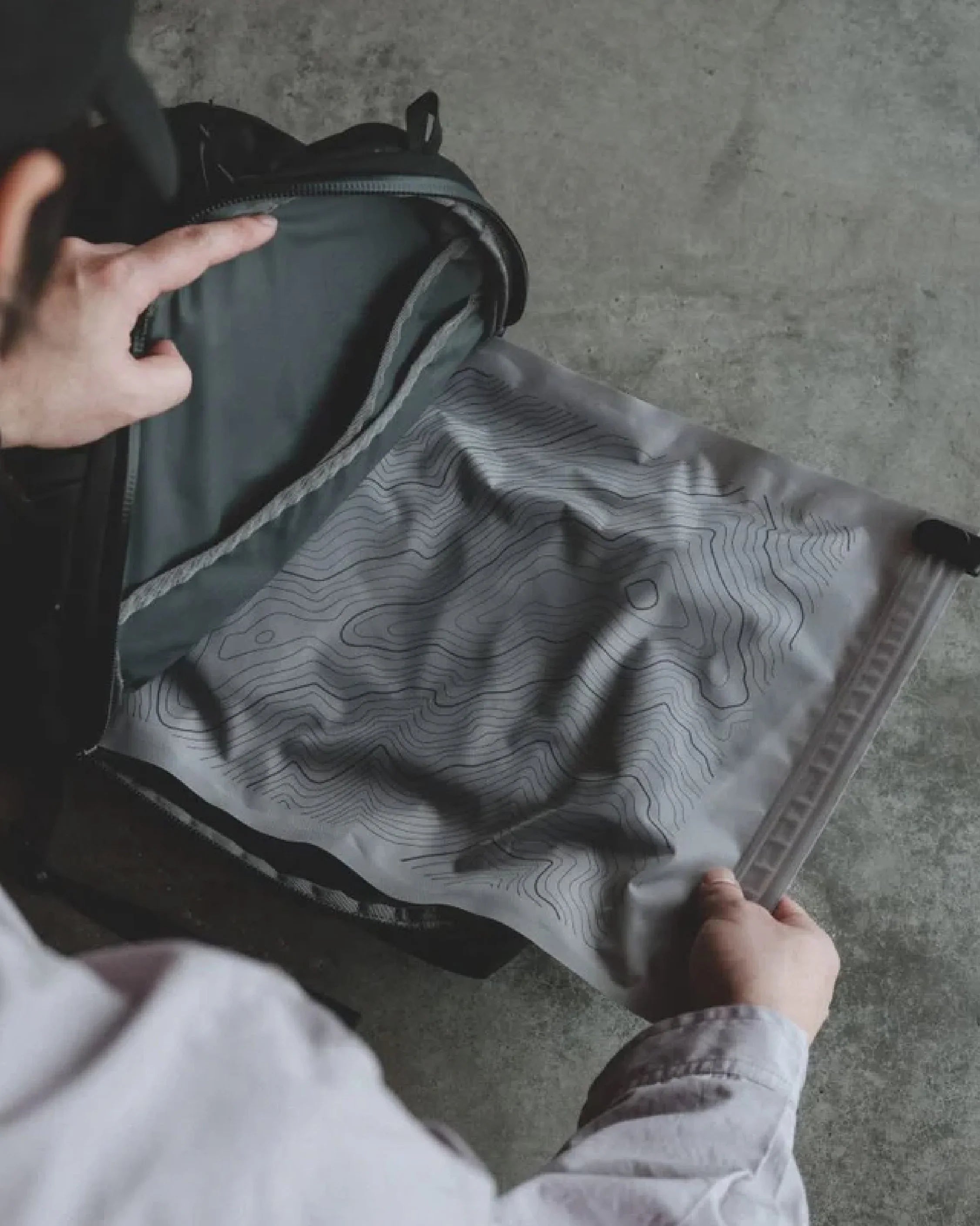 DVERG Topographic Vacuum Pack - Wild Camping