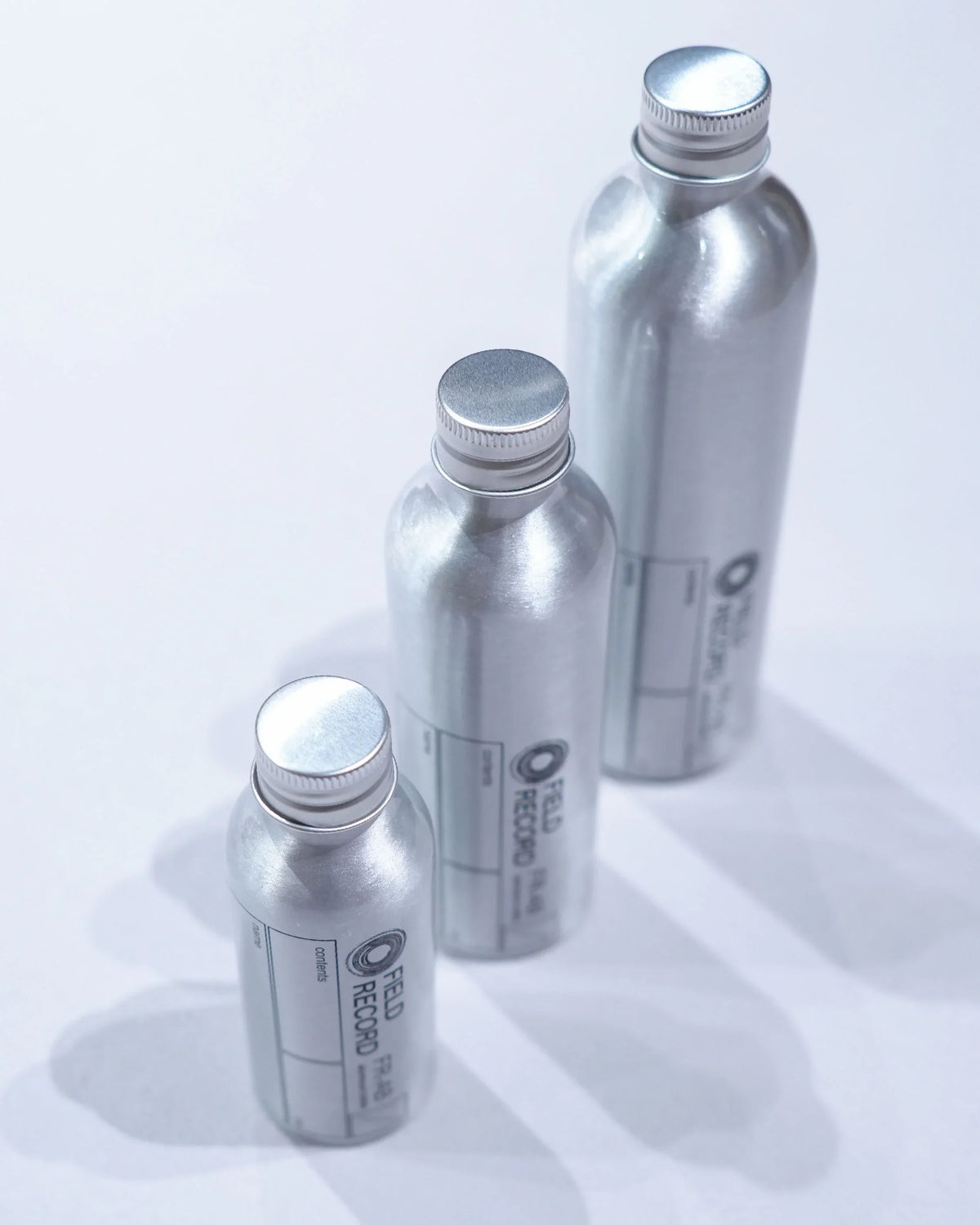 Field Record Aluminum Bottle - Wild Camping