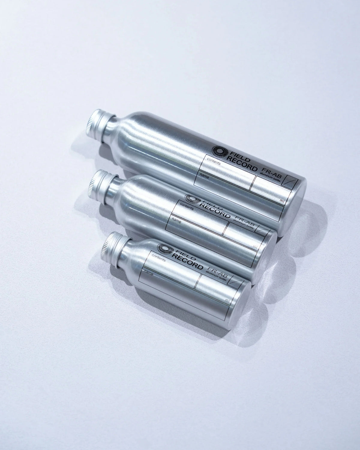 Field Record Aluminum Bottle - Wild Camping
