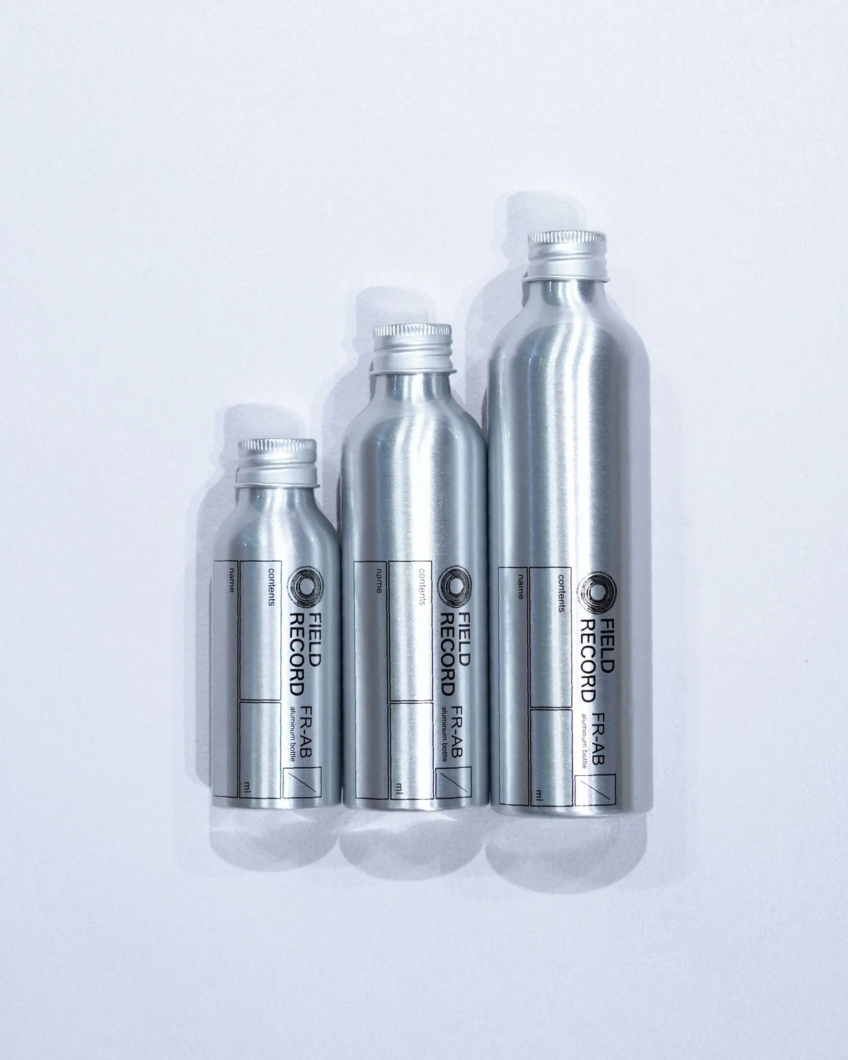 Field Record Aluminum Bottle - Wild Camping