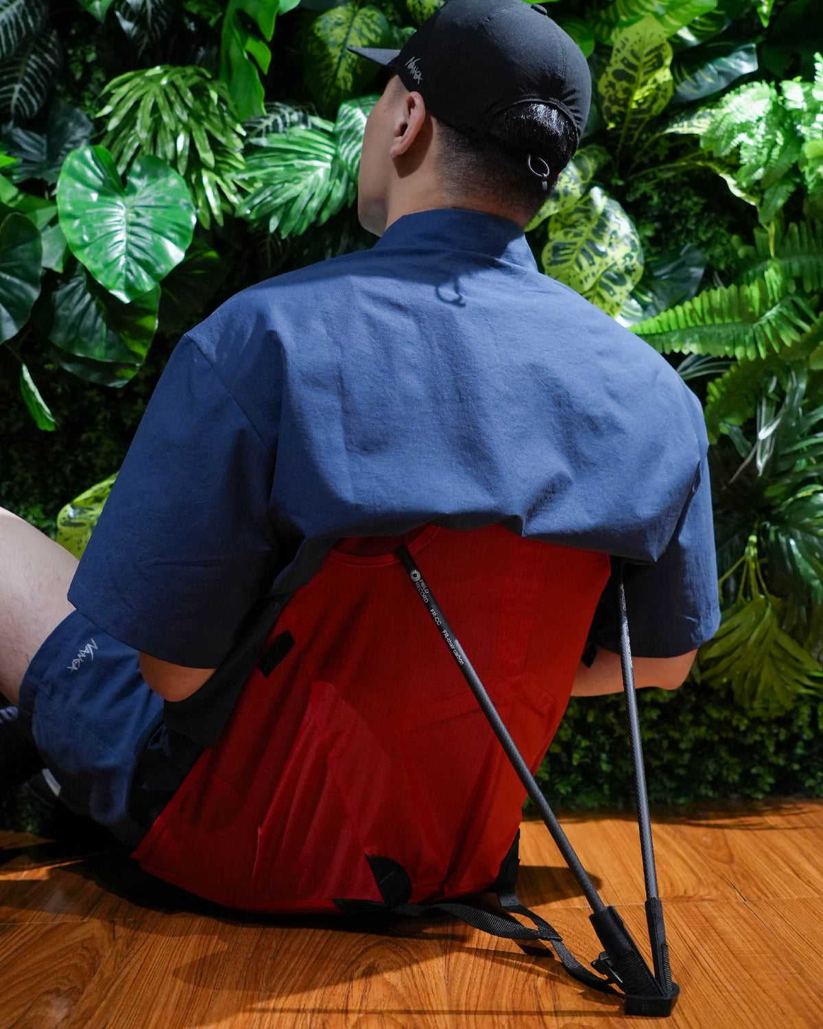 Field Record FR-Chair Carbon Field / Red - Wild Camping