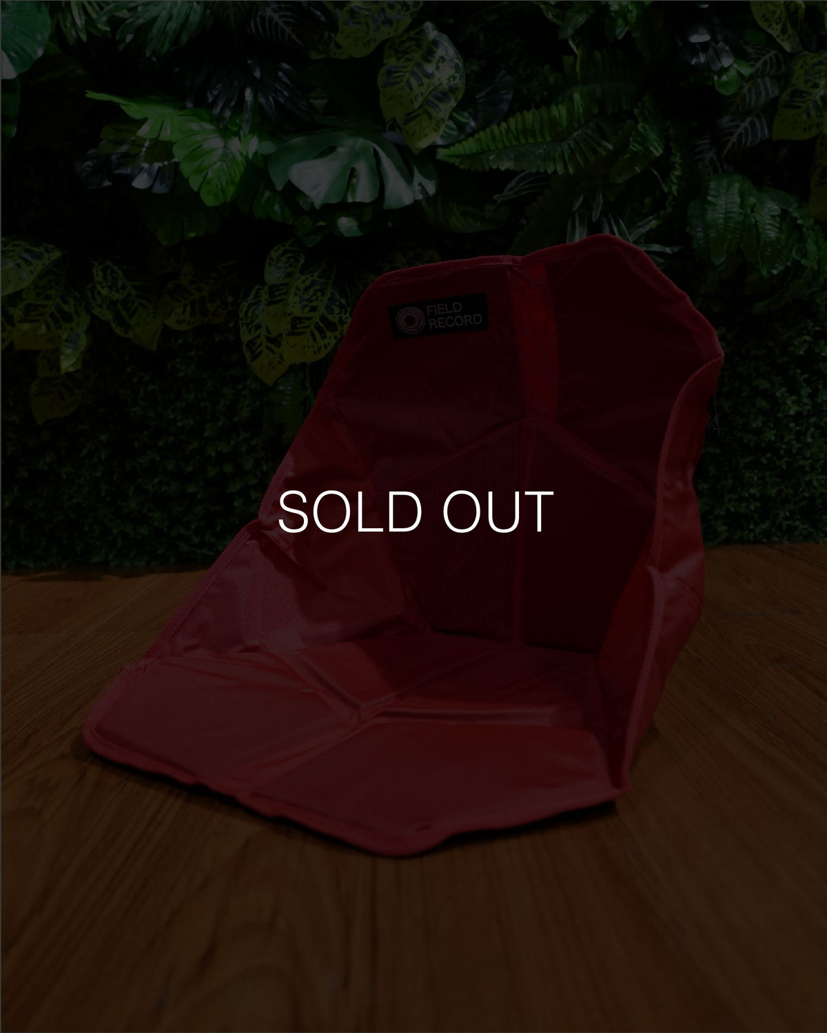 Field Record FR-Chair Carbon Field / Red - Wild Camping