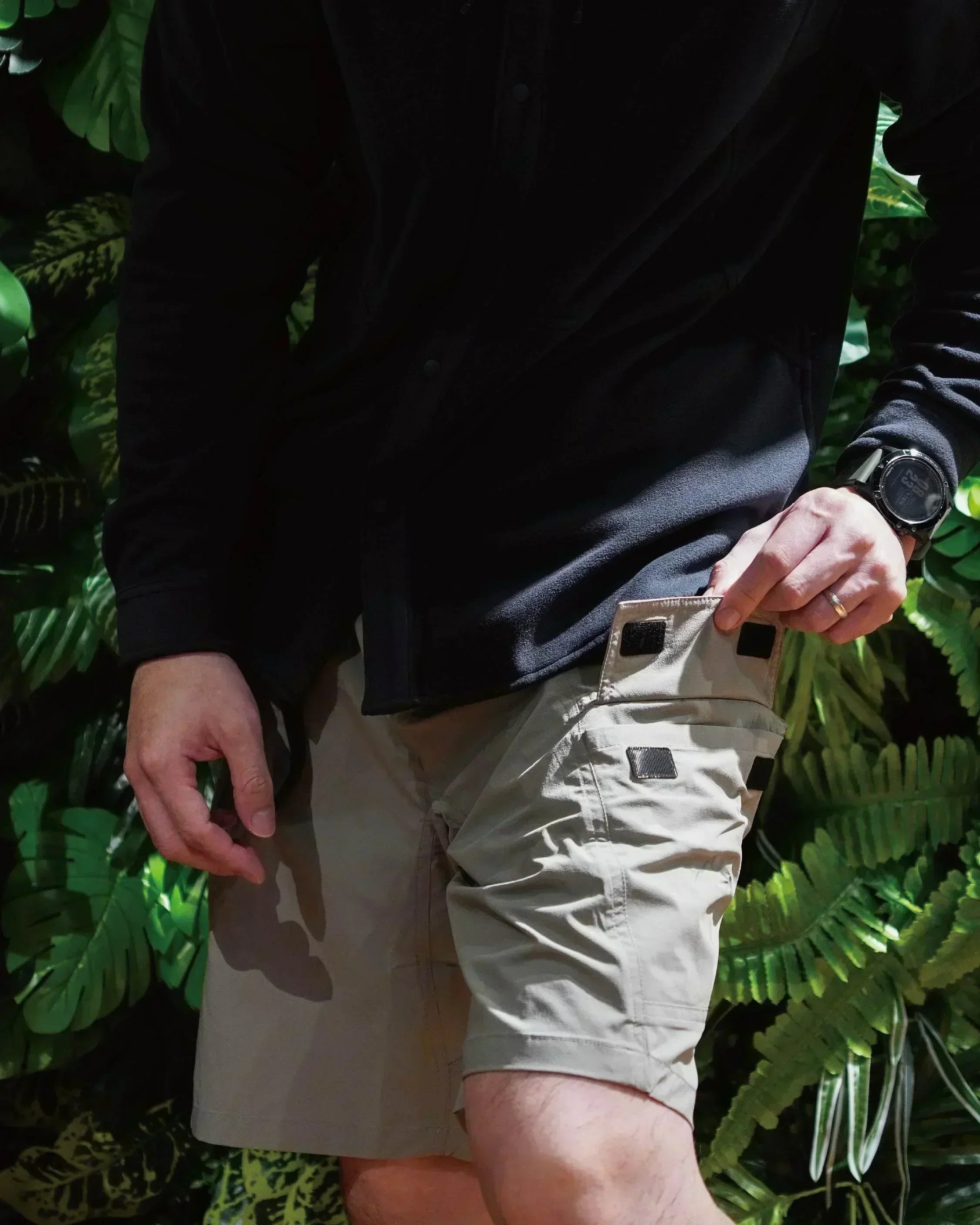 CAYL Flap Cargo Shorts - Wild Camping