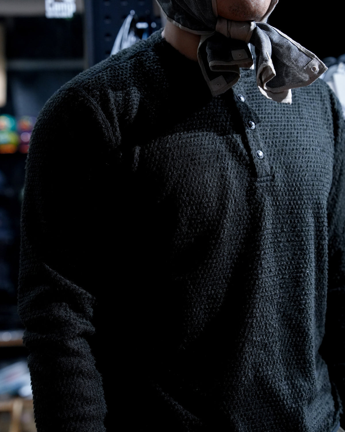 【JP Edition】Gossamer Gear H/B Polartec® Alpha® Direct Pullover / Black - Wild Camping