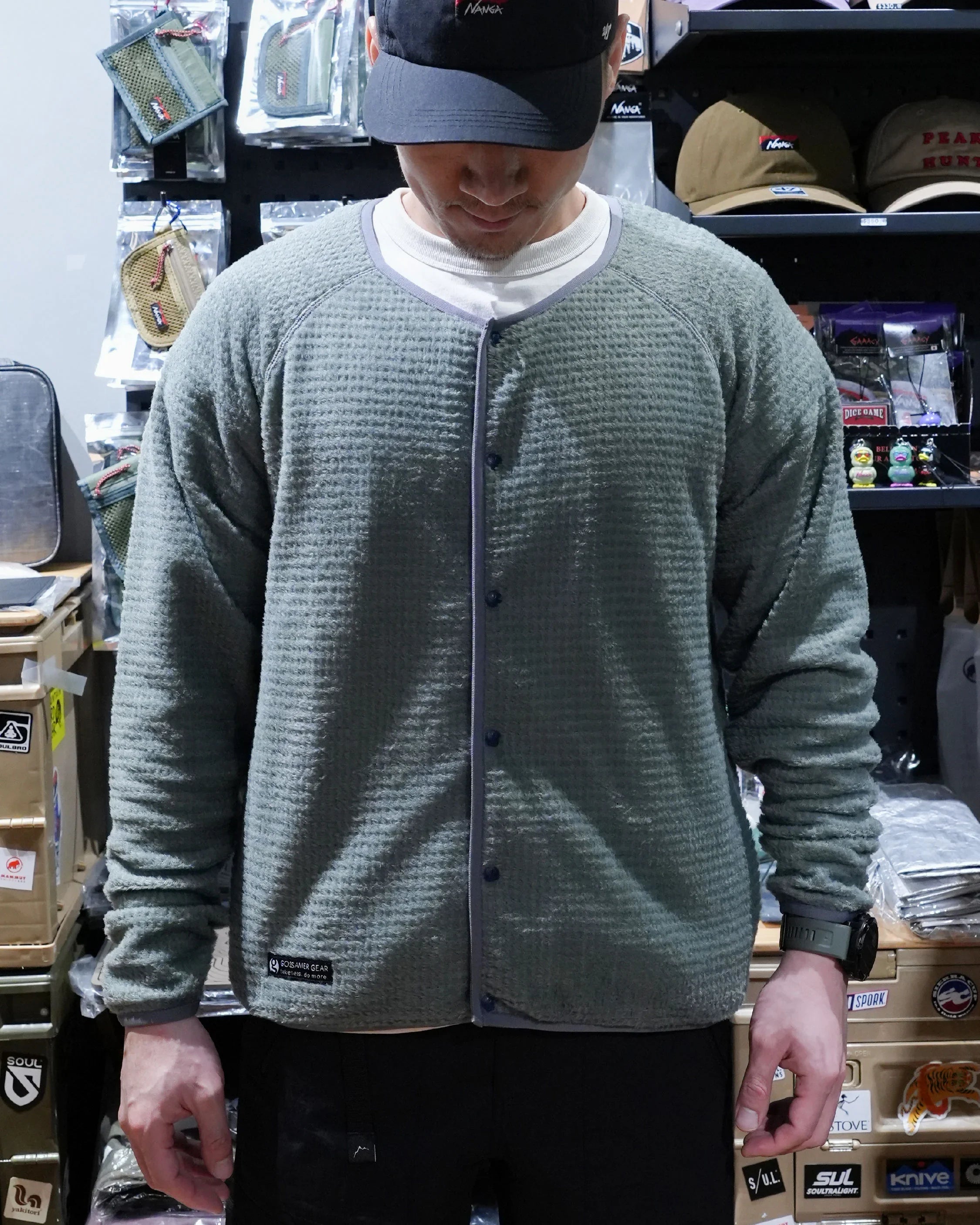 【JP Edition】Gossamer Gear F/B Polartec Alpha Direct / Grey - Wild Camping