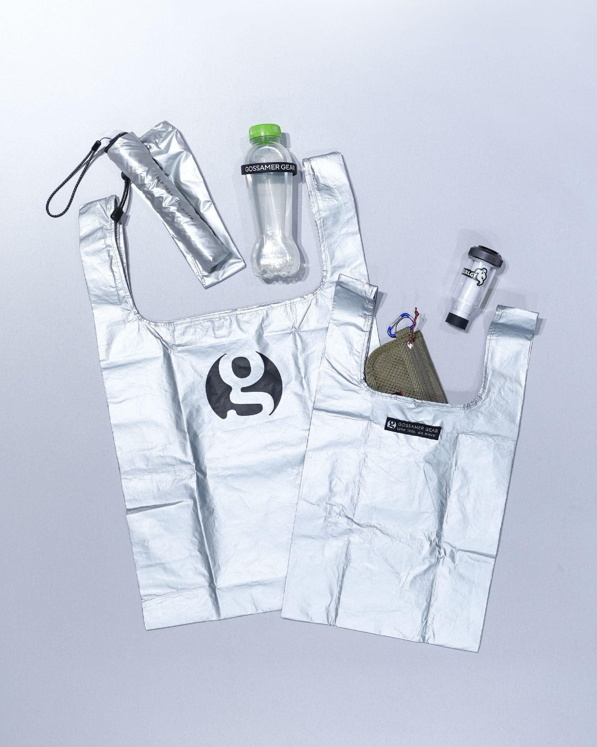 【JP Edition】Gossamer Gear Tyvek Reflective ECO Bag / Silver - Wild Camping