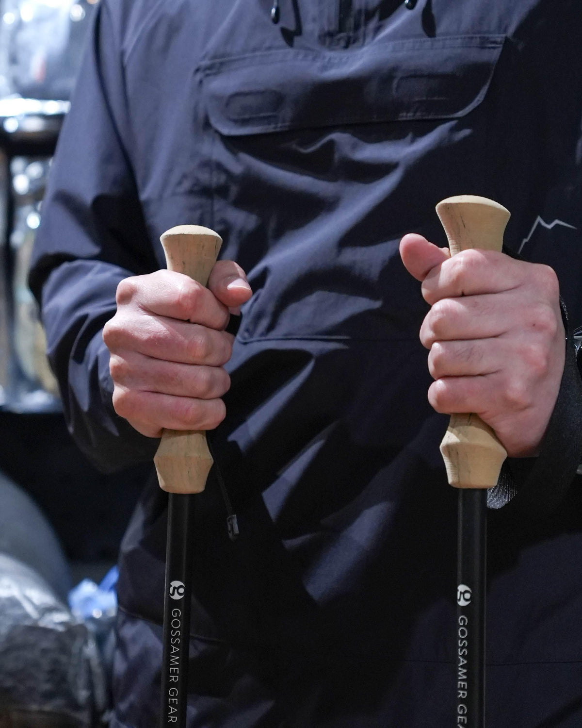 Gossamer Gear LT5 Three Piece Carbon Trekking Poles - Wild Camping