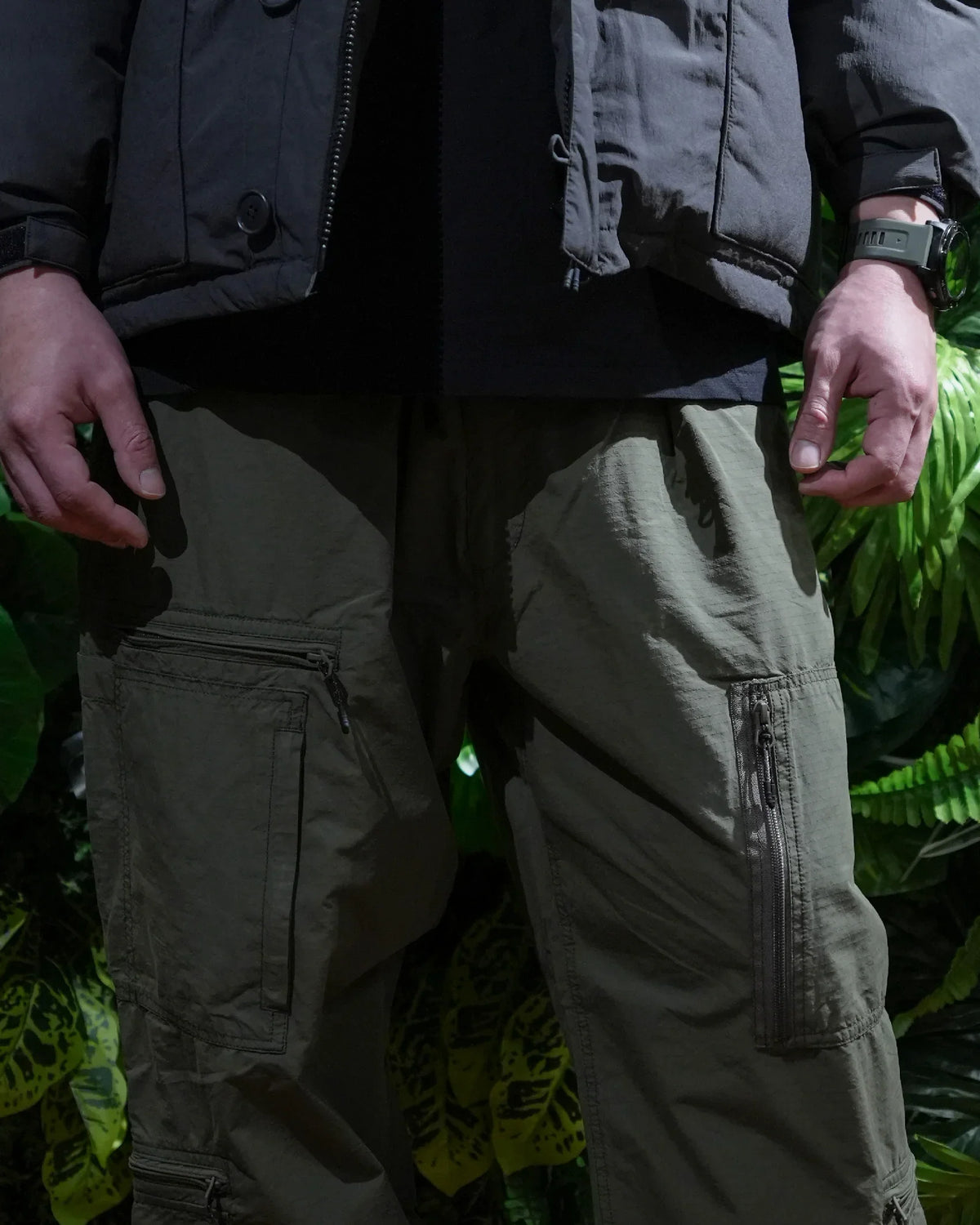 JUGEM Helicrew Pants / Olive - Wild Camping