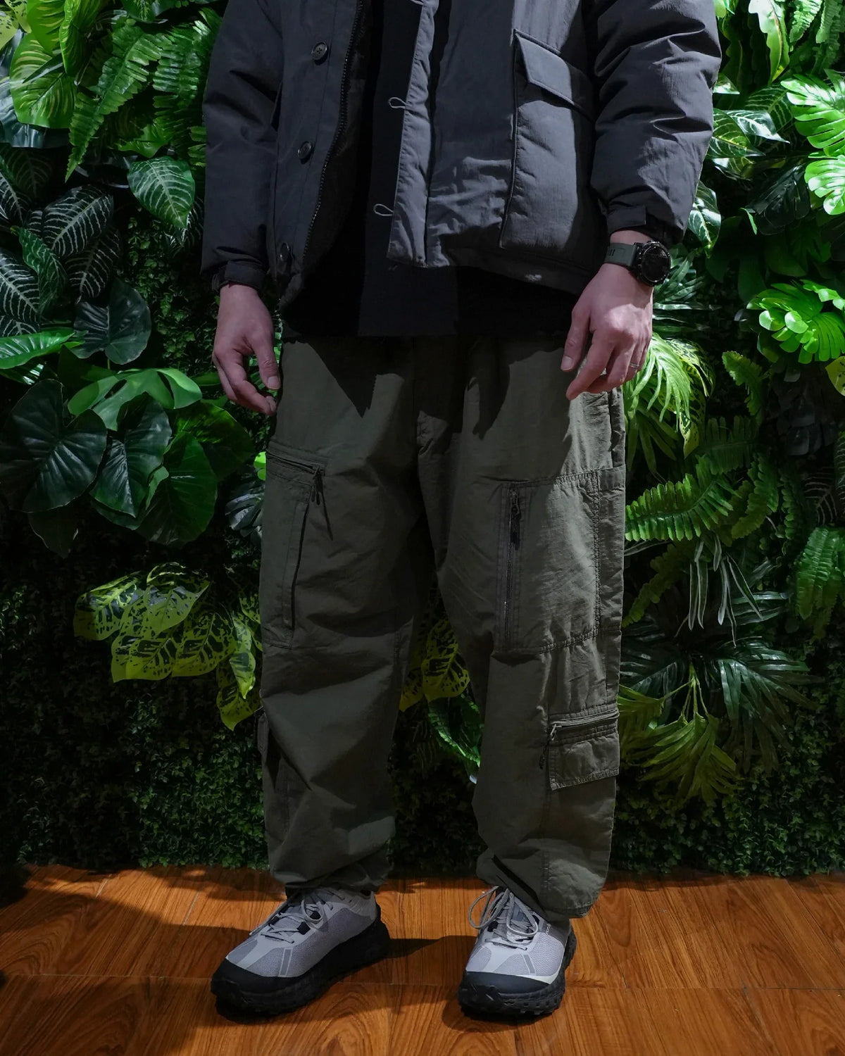 JUGEM Helicrew Pants / Olive - Wild Camping