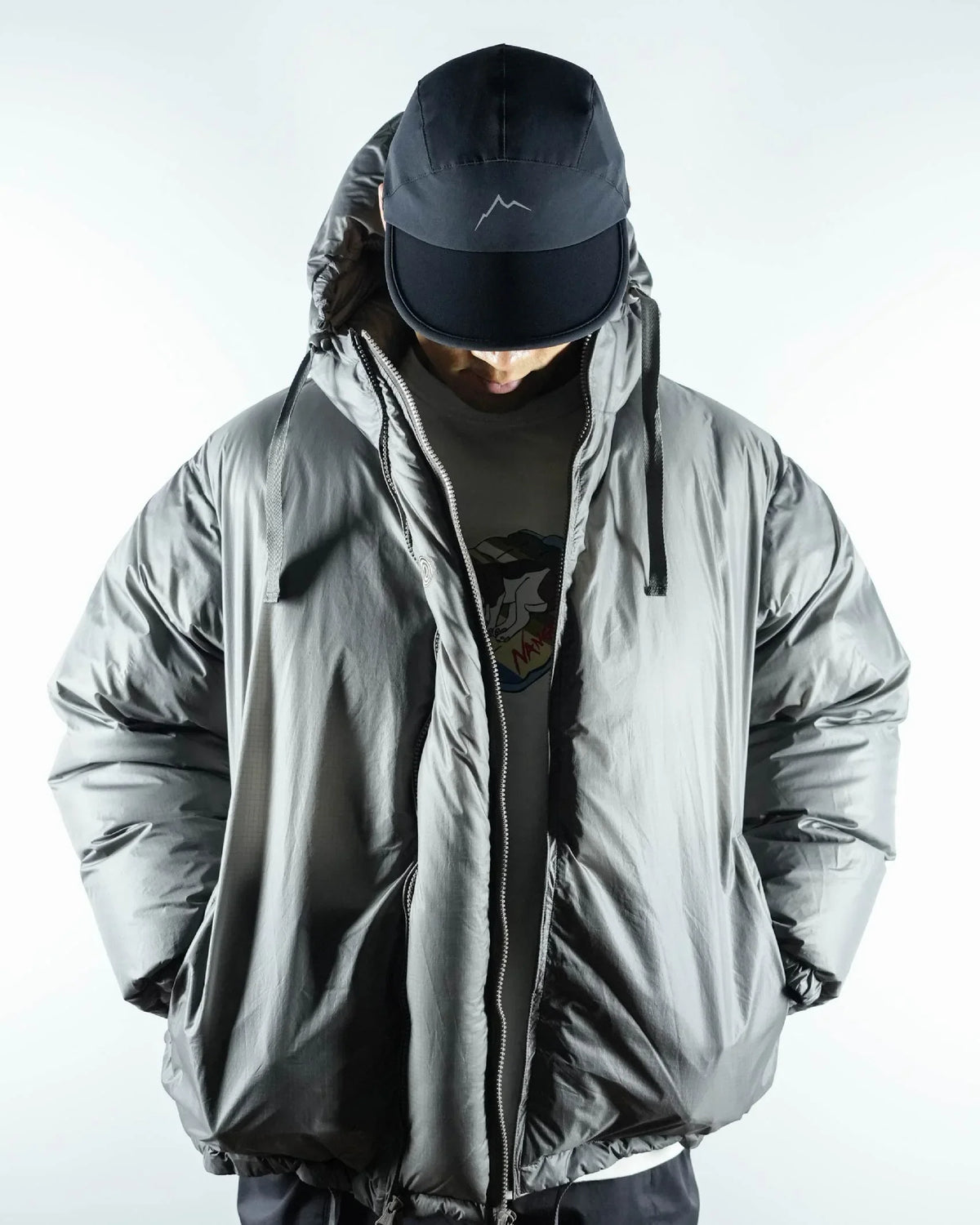 JUGEM Explore Down Parka / Grey - Wild Camping