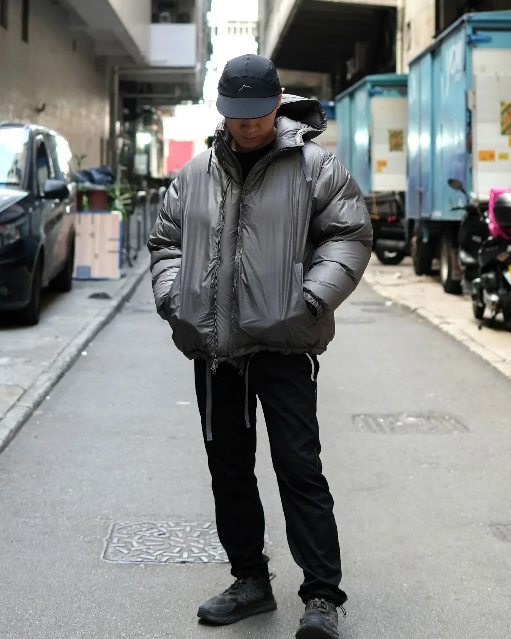 JUGEM Explore Down Parka / Grey - Wild Camping