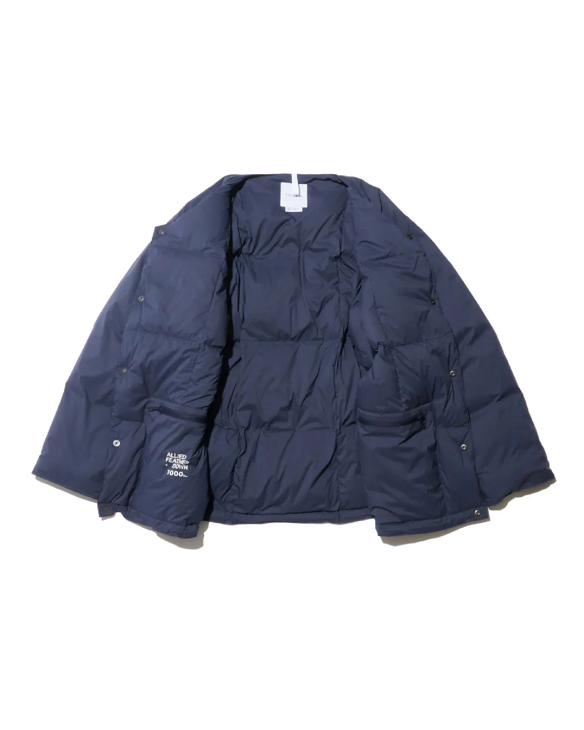 JUGEM Cardigan Down Jacket / Navy - Wild Camping