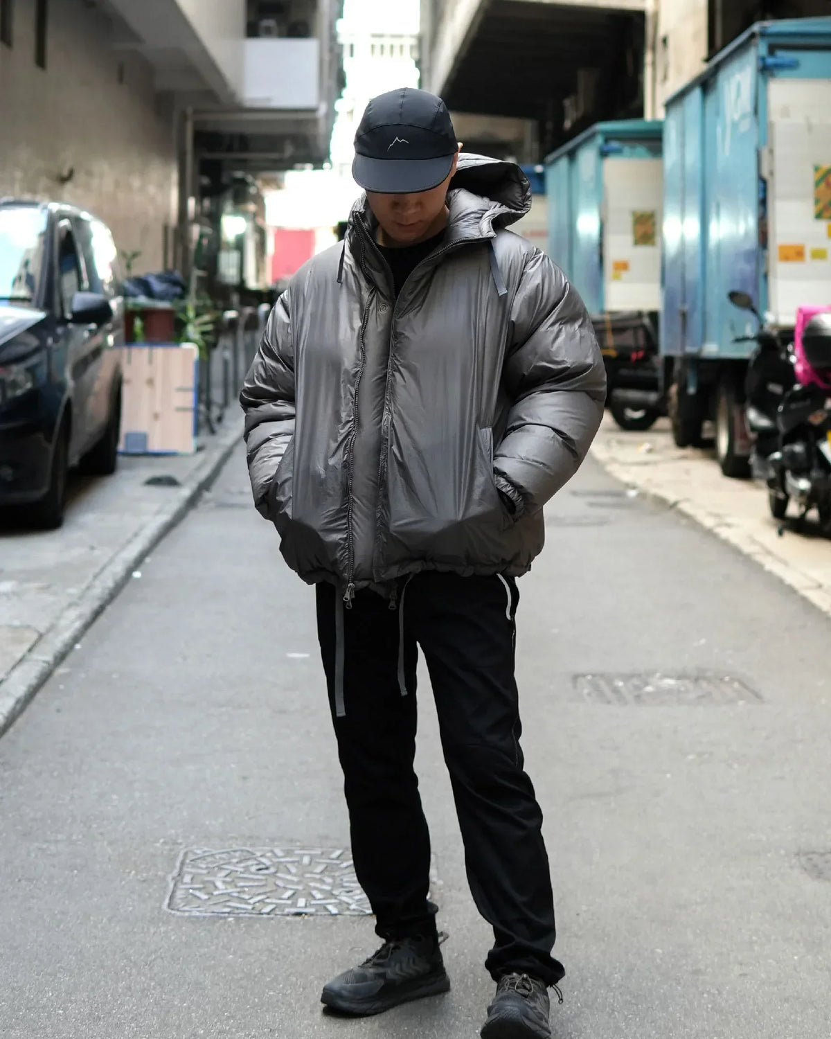 JUGEM Explore Down Parka / Grey - Wild Camping