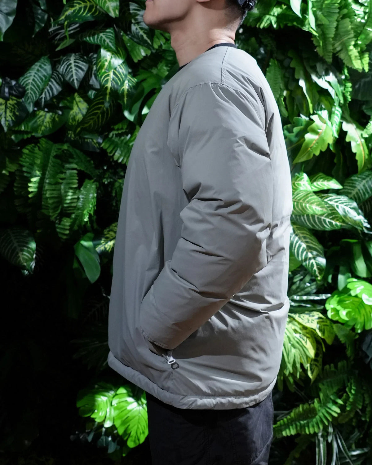 JUGEM Cardigan Down Jacket / Sage - Wild Camping