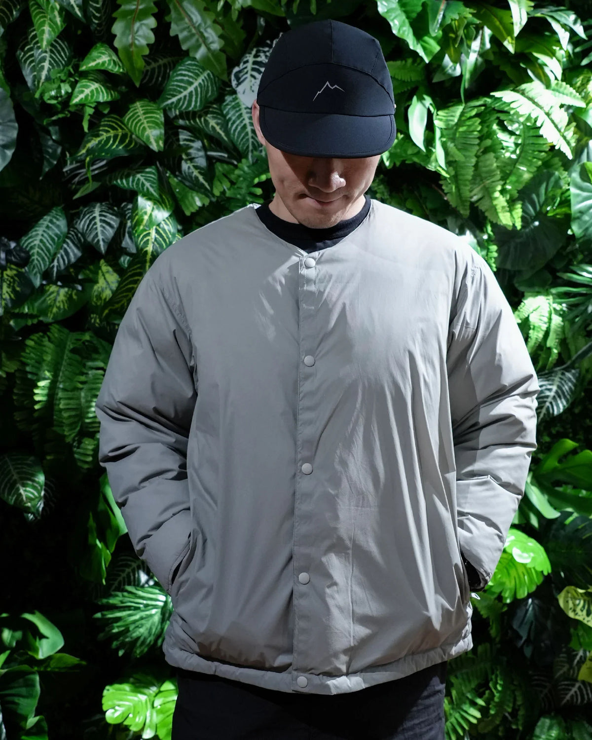 JUGEM Cardigan Down Jacket / Sage - Wild Camping