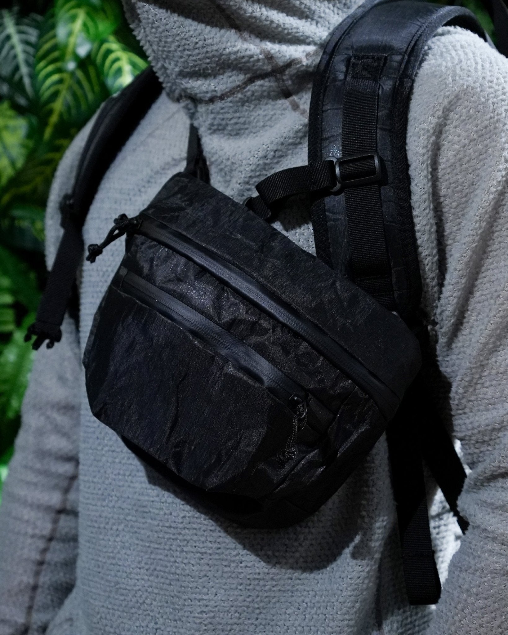 JUGEM Dyneema Tech Shoulder / Black - Wild Camping