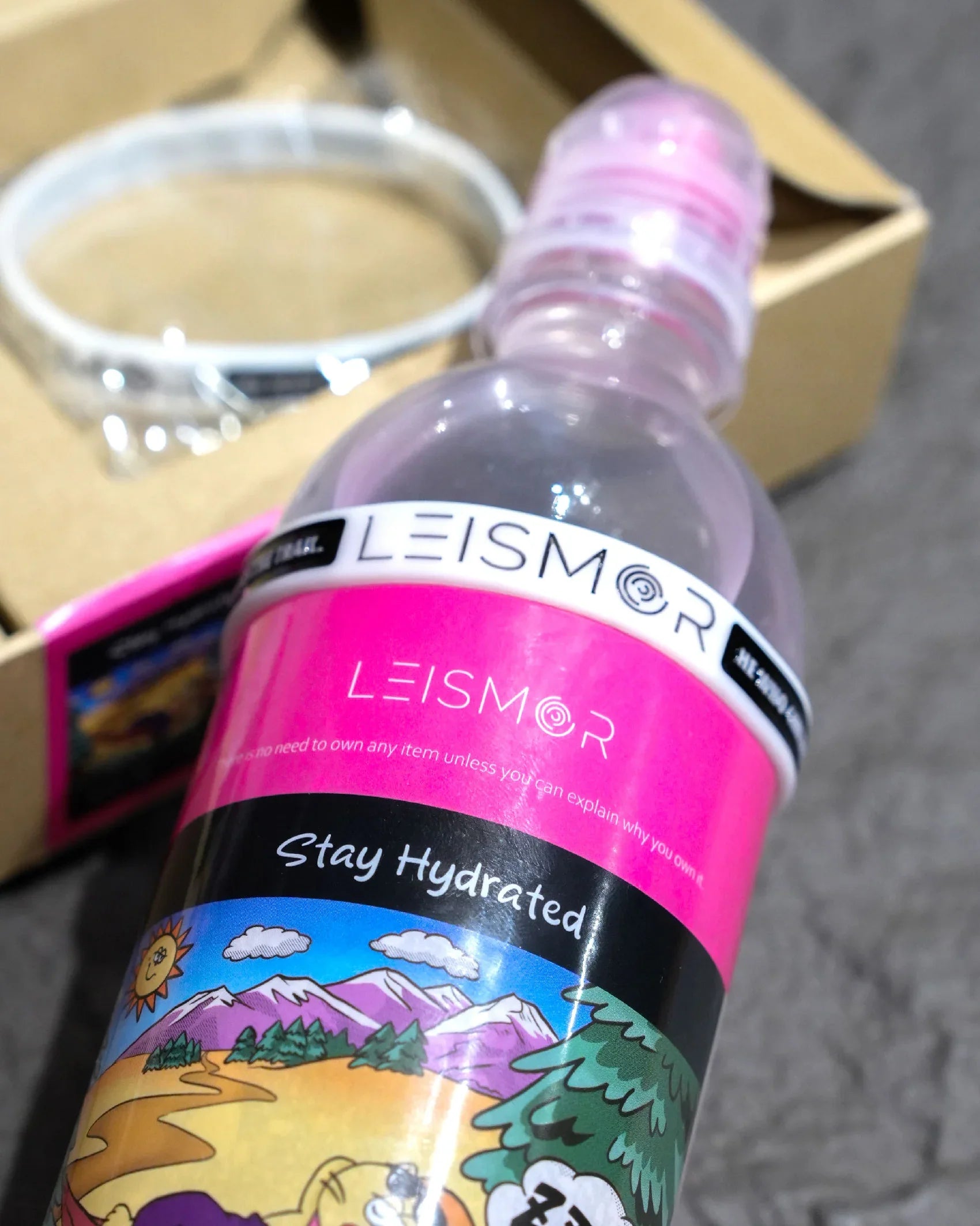 LEISMOR Bottle Upgrade Kit【for MITSUYA CIDER 500ml "Stay Hydrated"】 - Wild Camping