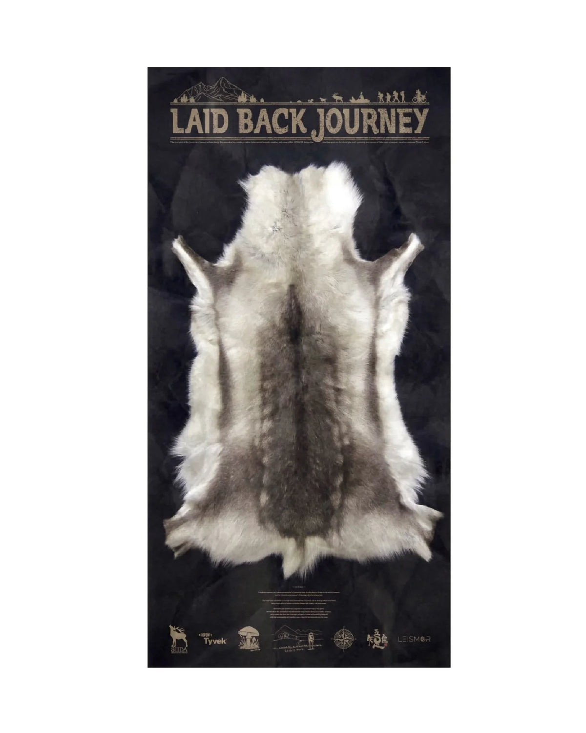 LEISMOR Tyvek® GROUND SHEET "LAID BACK JOURNEY" - Wild Camping