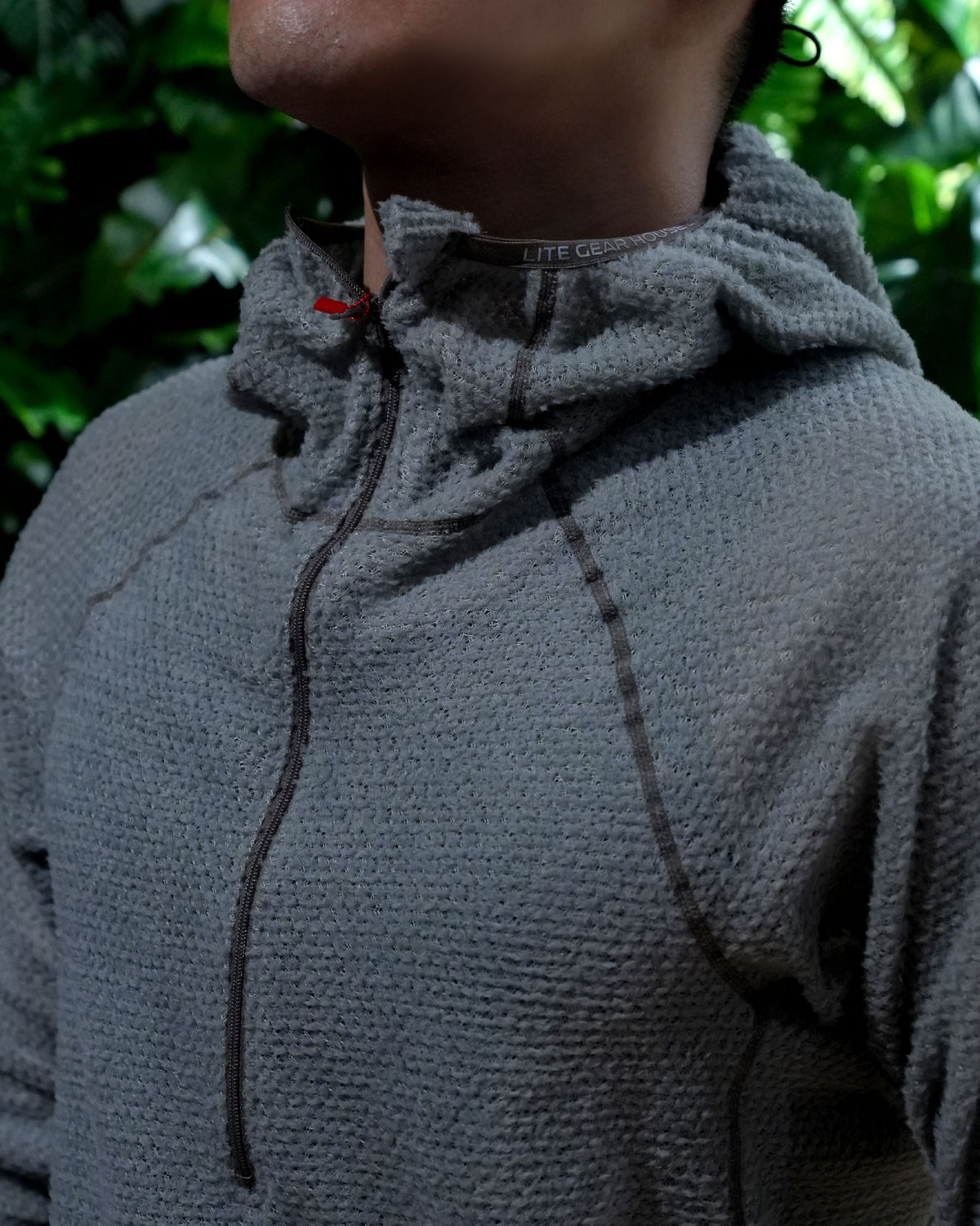 Lite Gear House Alpha Direct Half Zip Up 90 / Dusty Gray - Wild Camping