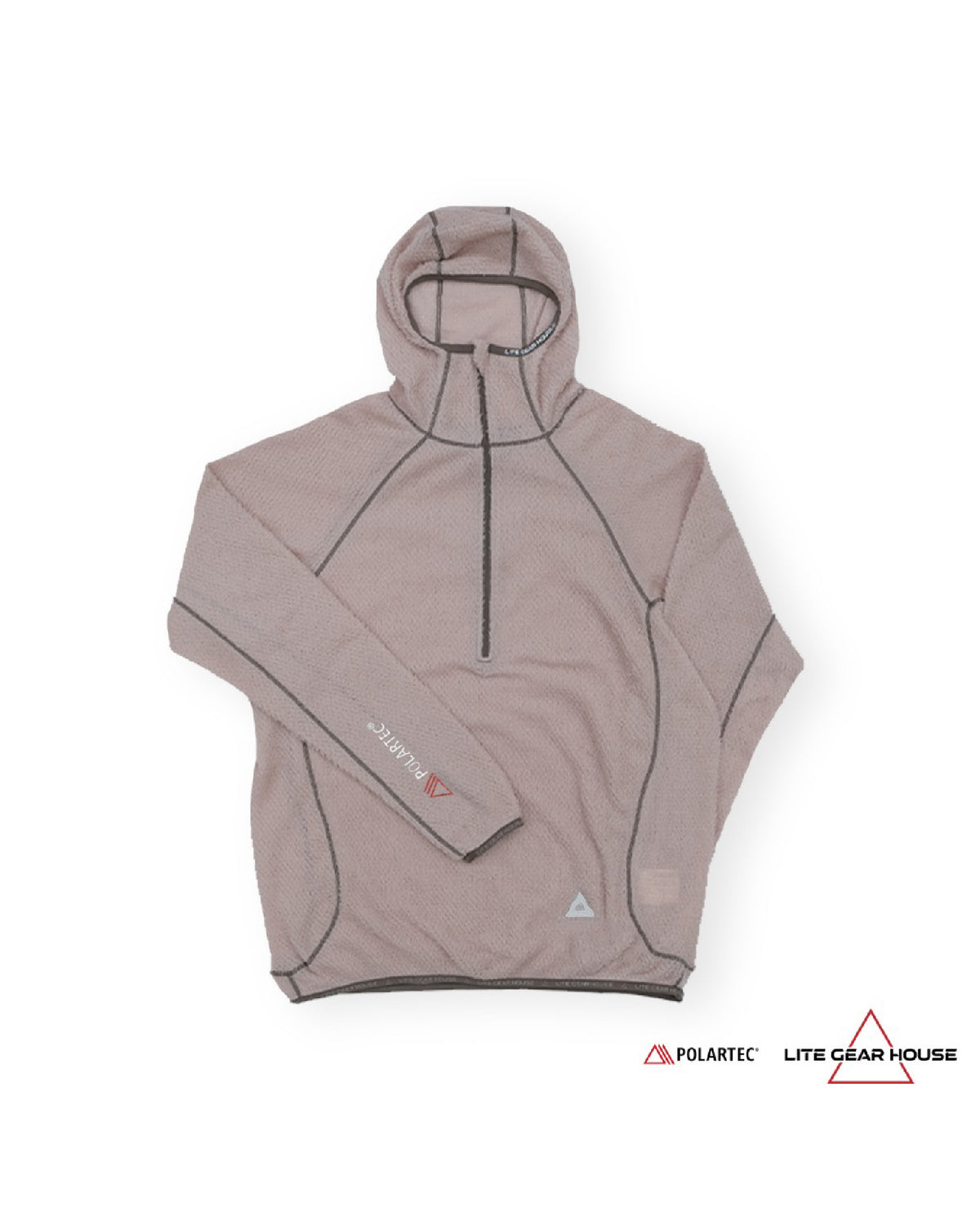 Lite Gear House Alpha Direct Half Zip Up 90 / Old Rose - Wild Camping