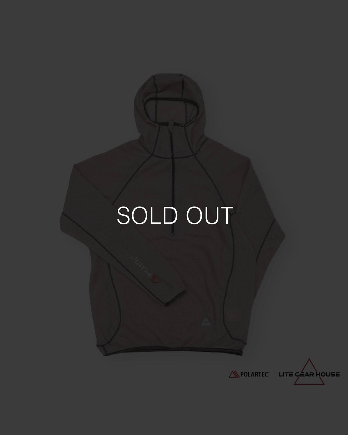 Lite Gear House Alpha Direct Half Zip Up 90 / Old Rose - Wild Camping
