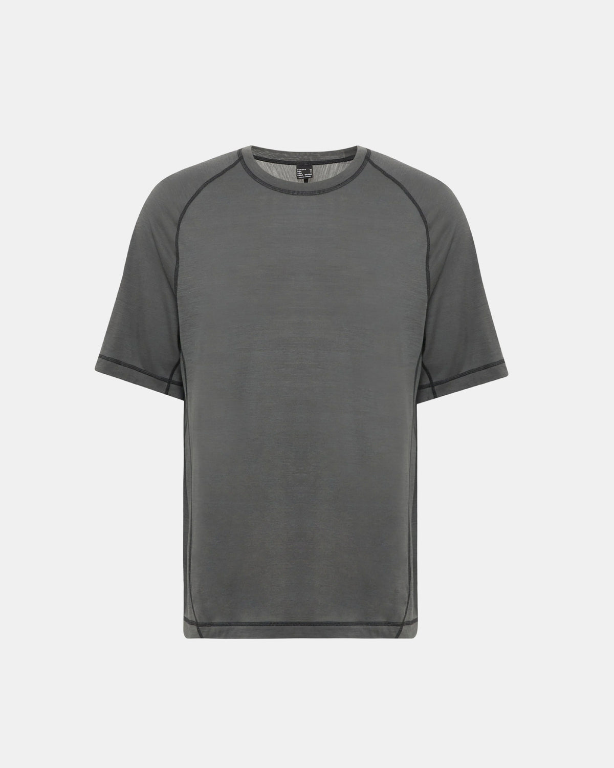 Hiking Patrol x Mammut Tree Wool FL T-Shirt / Gabbro - Wild Camping