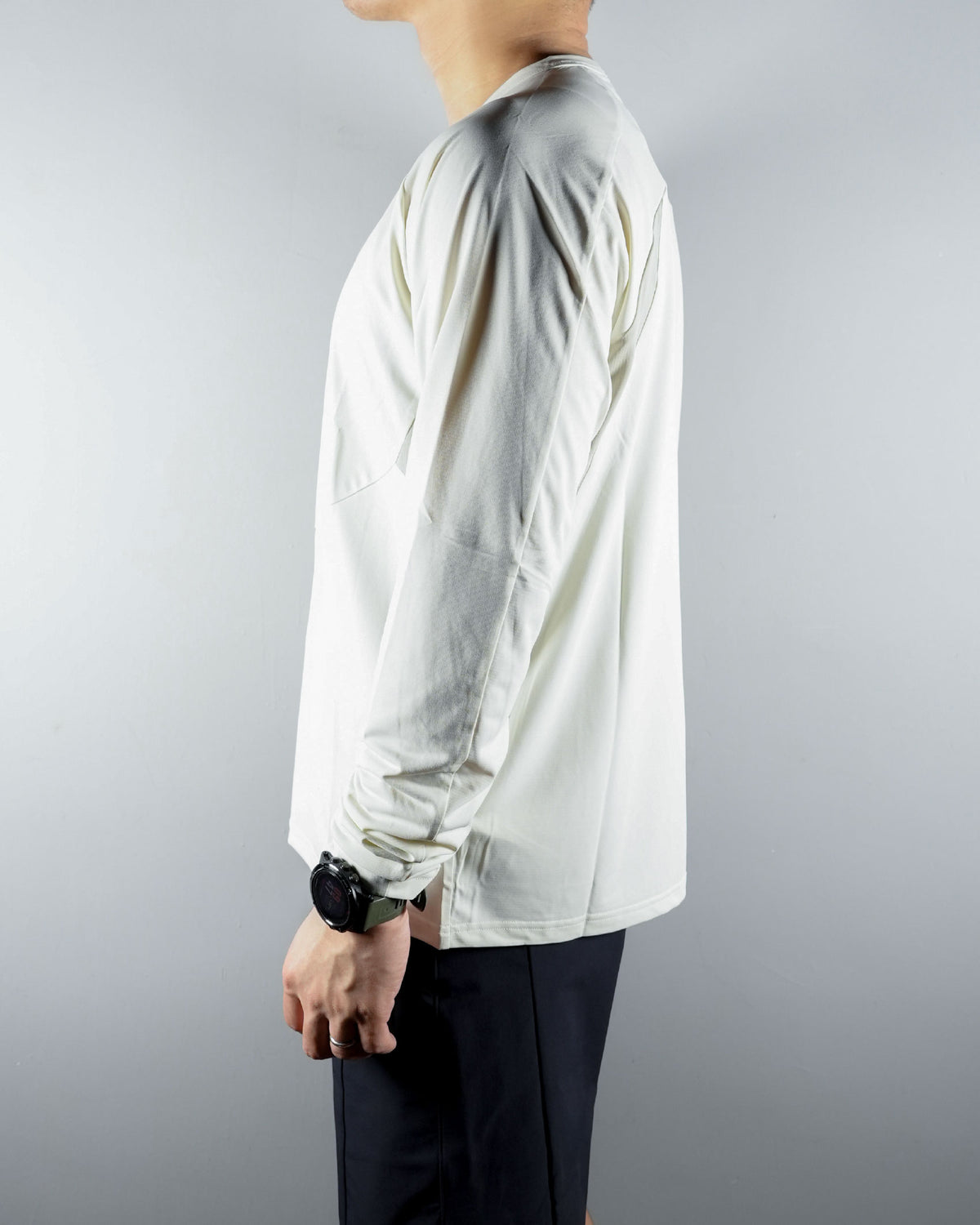 Hiking Patrol x Mammut Light FL Half Zip Longsleeve T-Shirt / Willow Whisper - Wild Camping