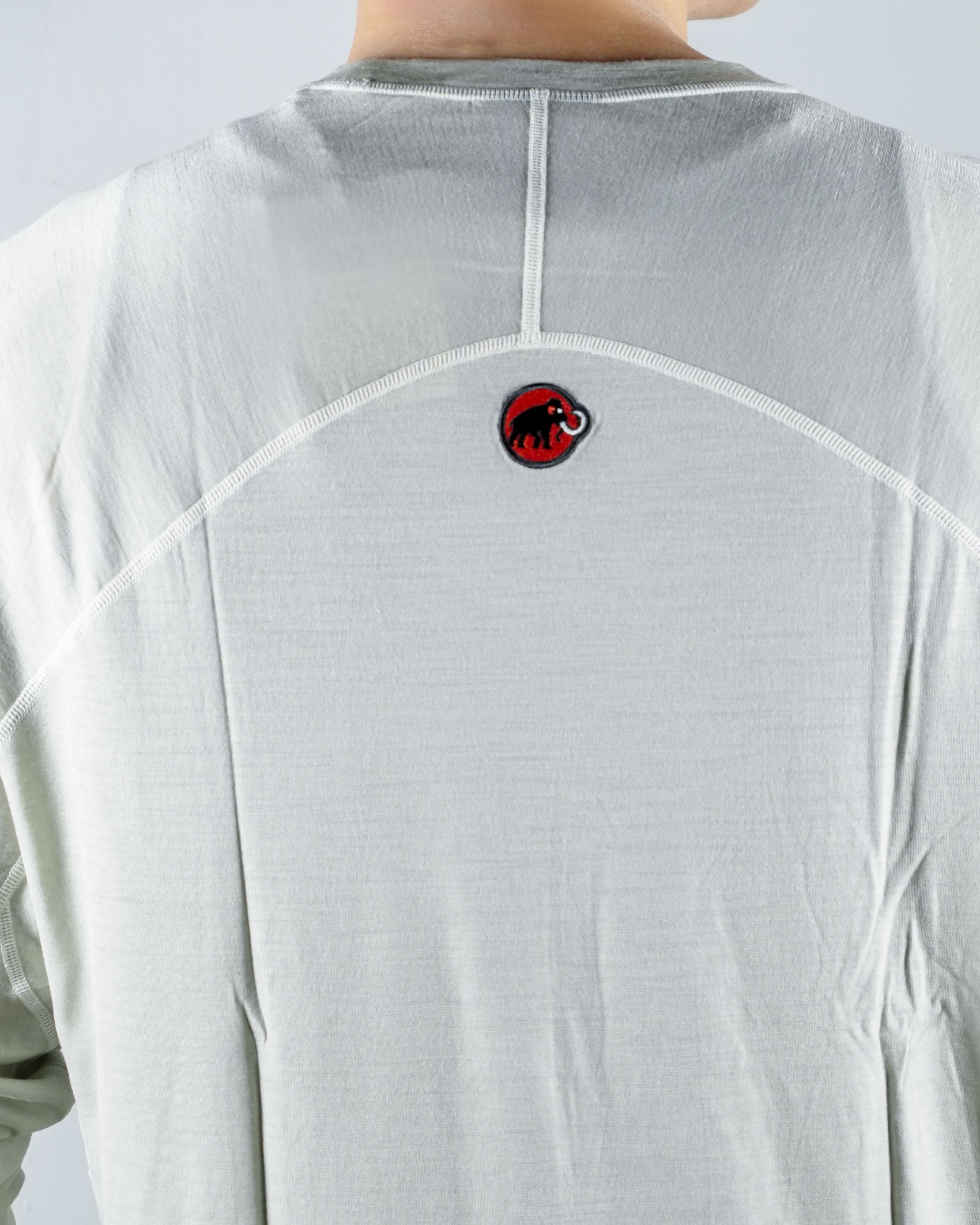 Hiking Patrol x Mammut Tree Wool FL Longsleeve T-Shirt / Willow Whisper - Wild Camping