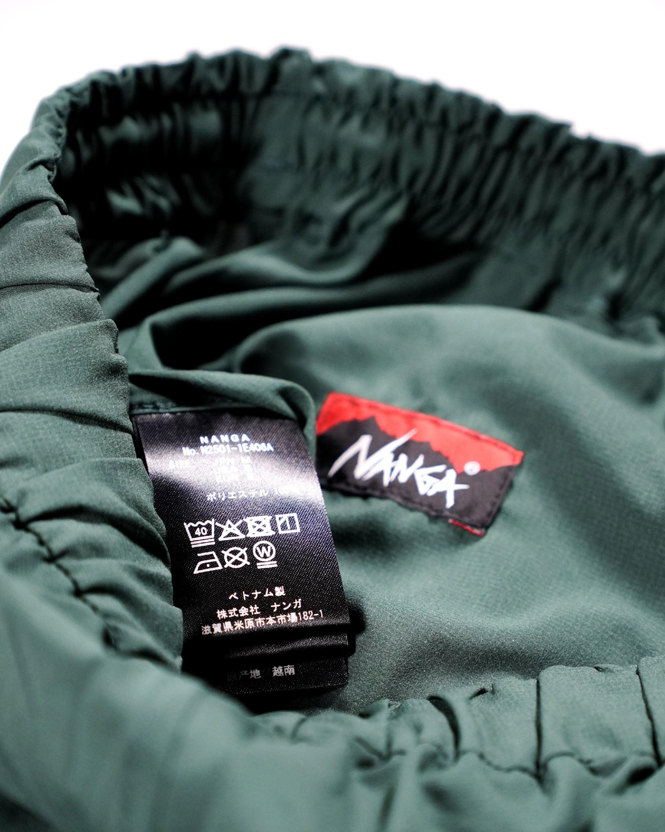 Nanga PLC Excursion Shorts / GRN - Wild Camping