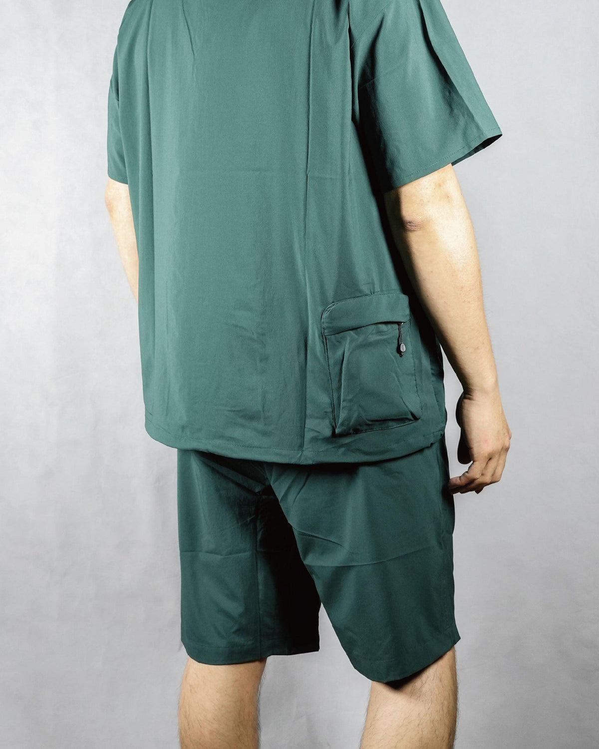 Nanga PLC Excursion Shorts / GRN - Wild Camping