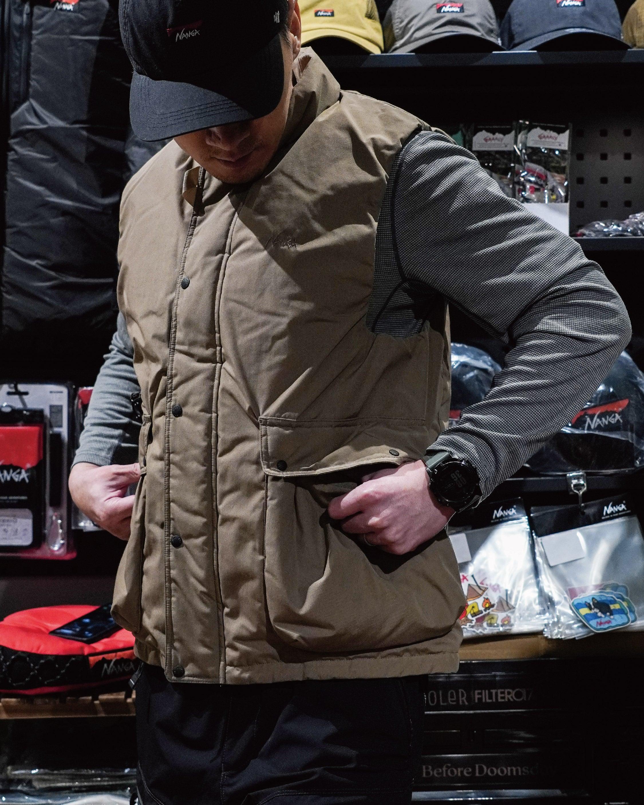 Nanga Hinoc Down Vest / BEG - Wild Camping