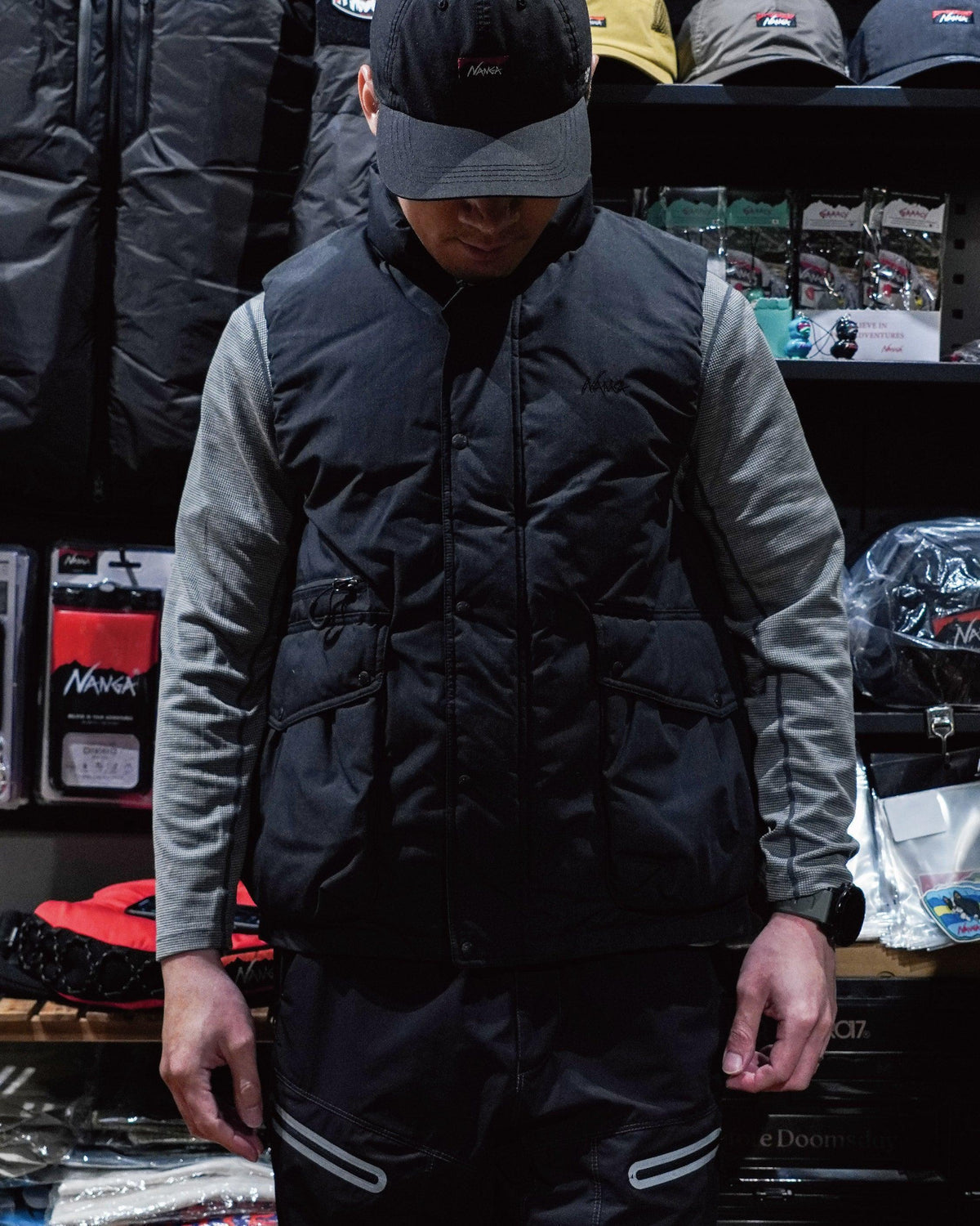 Nanga Hinoc Down Vest / CHA - Wild Camping