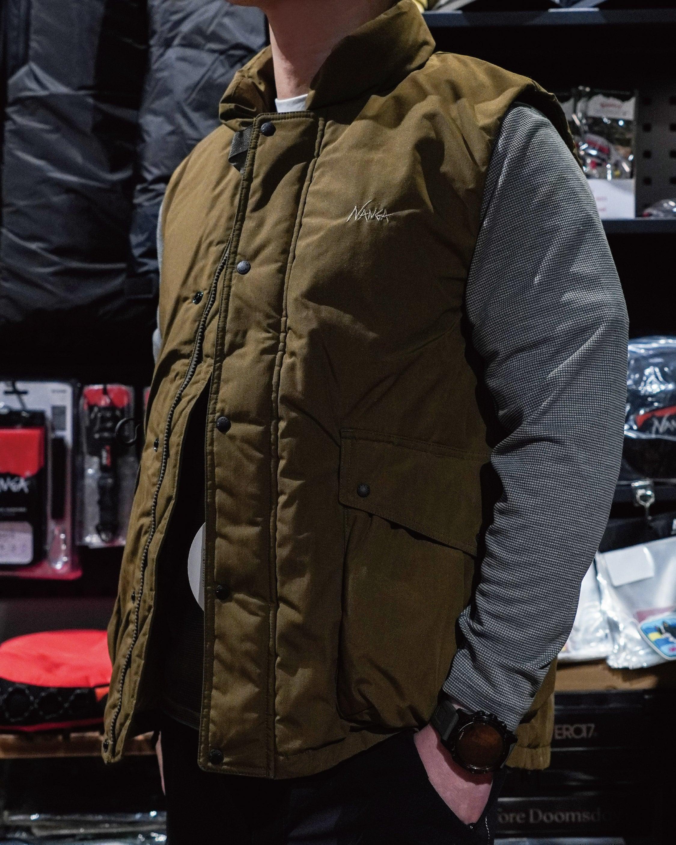 Nanga Hinoc Down Vest / COYOTE - Wild Camping